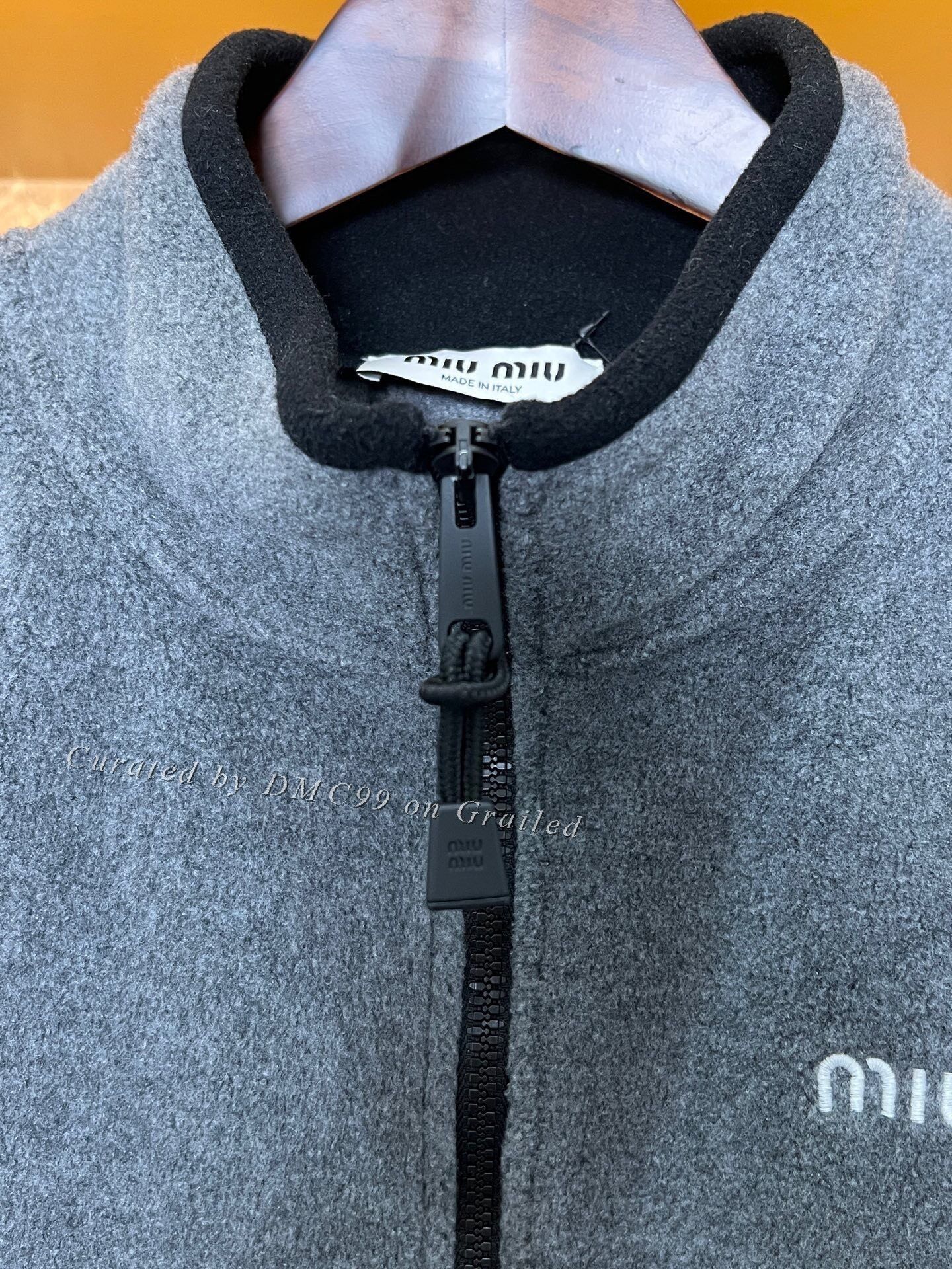 Miu Miu Miumiu Gray Zip Vest Size XS / US 0-2 / IT 36-38 - 4 Thumbnail