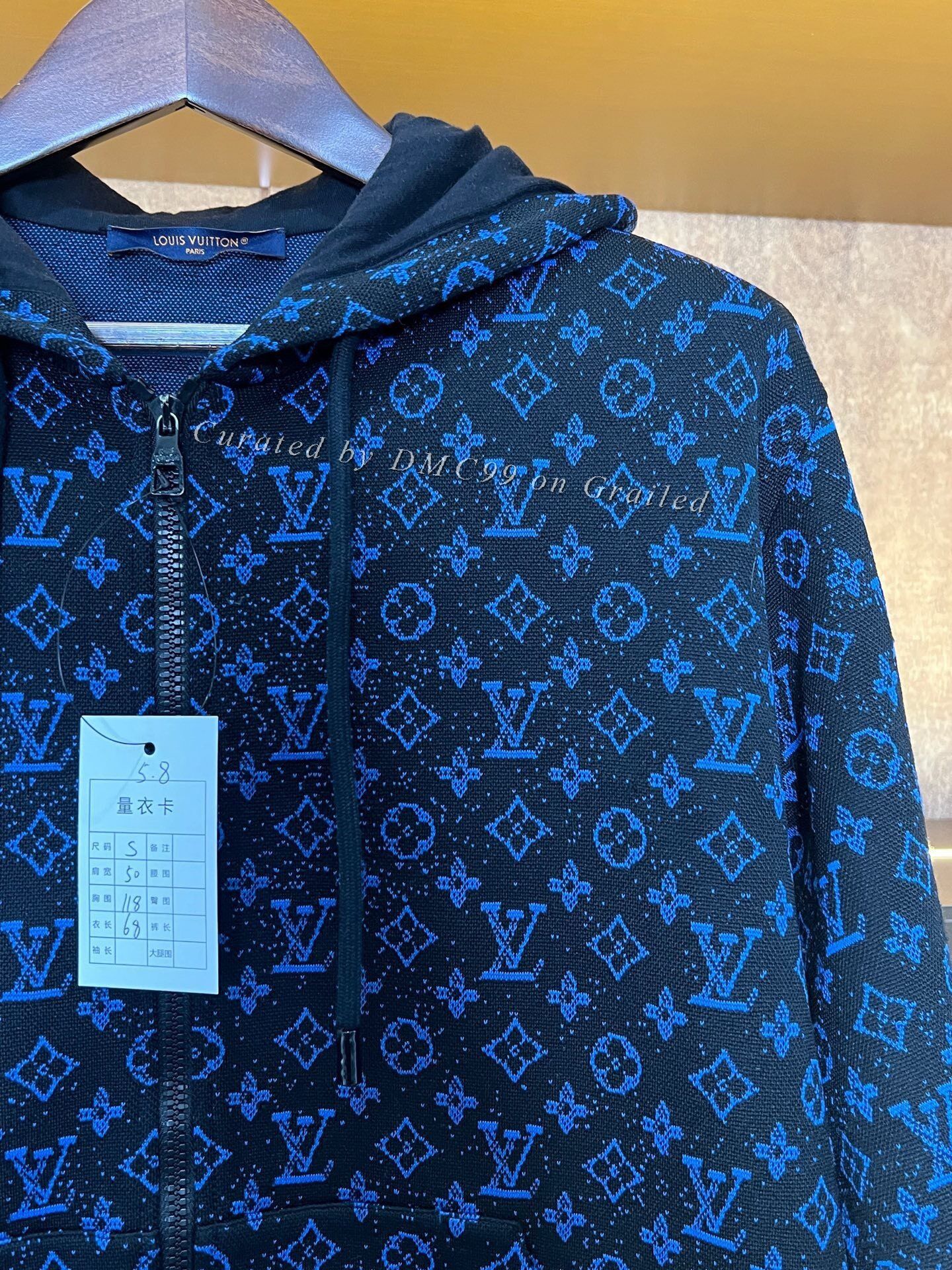 Louis Vuitton LV Full Print Hoodie Size US S / EU 44-46 / 1 - 3 Thumbnail