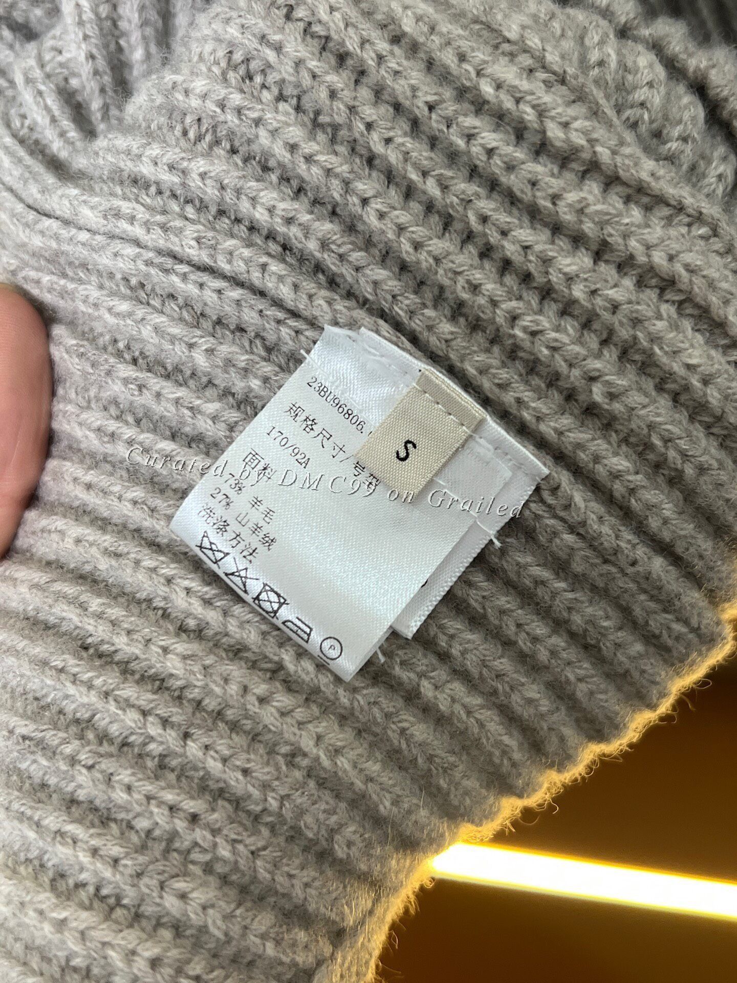 Celine Celine Asymmetric Cashmere Sweater Size S / US 4 / IT 40 - 4 Thumbnail