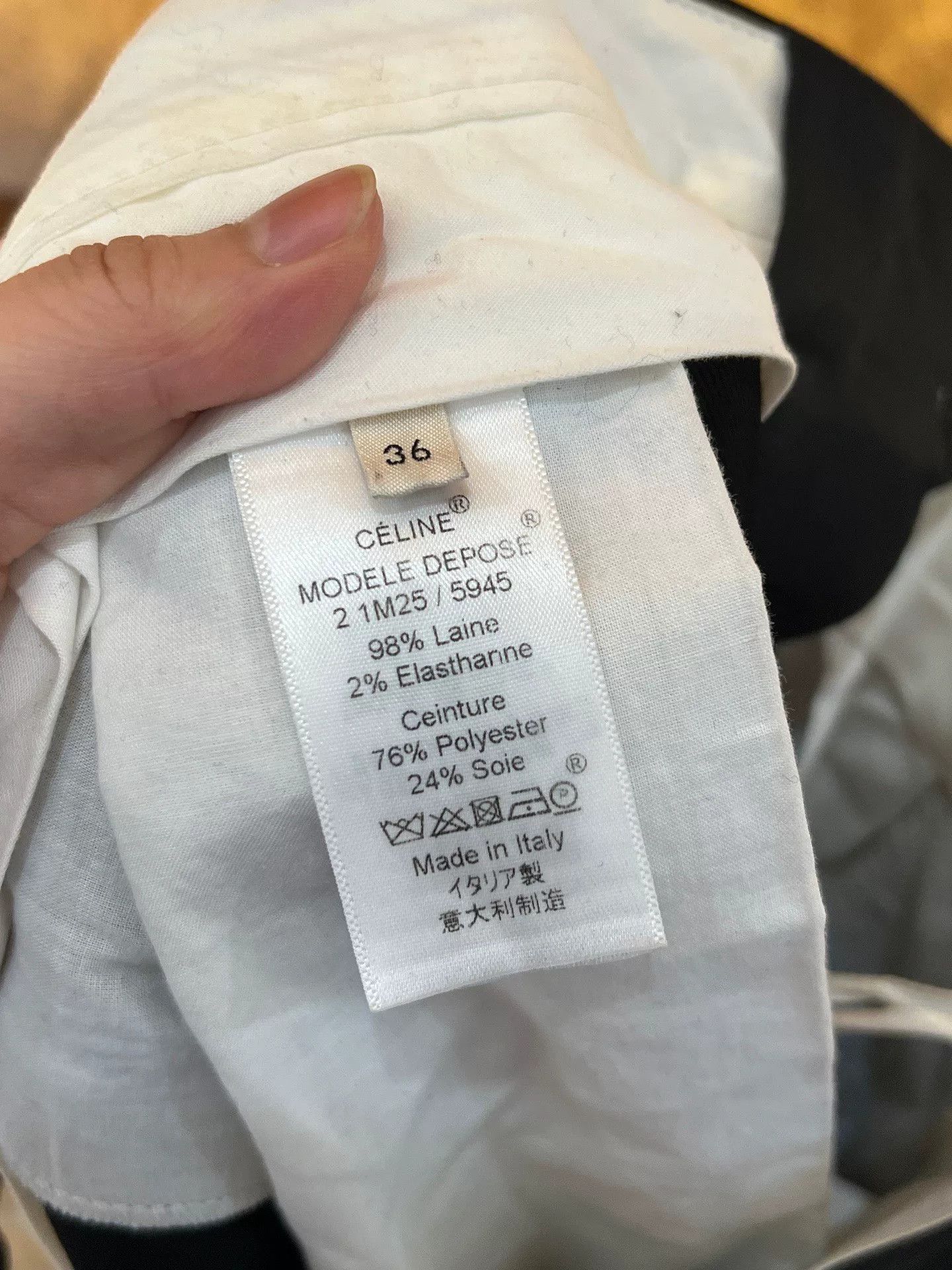 Celine Celine Women's Trousers Size 36" / US 14 / IT 50 - 5 Thumbnail