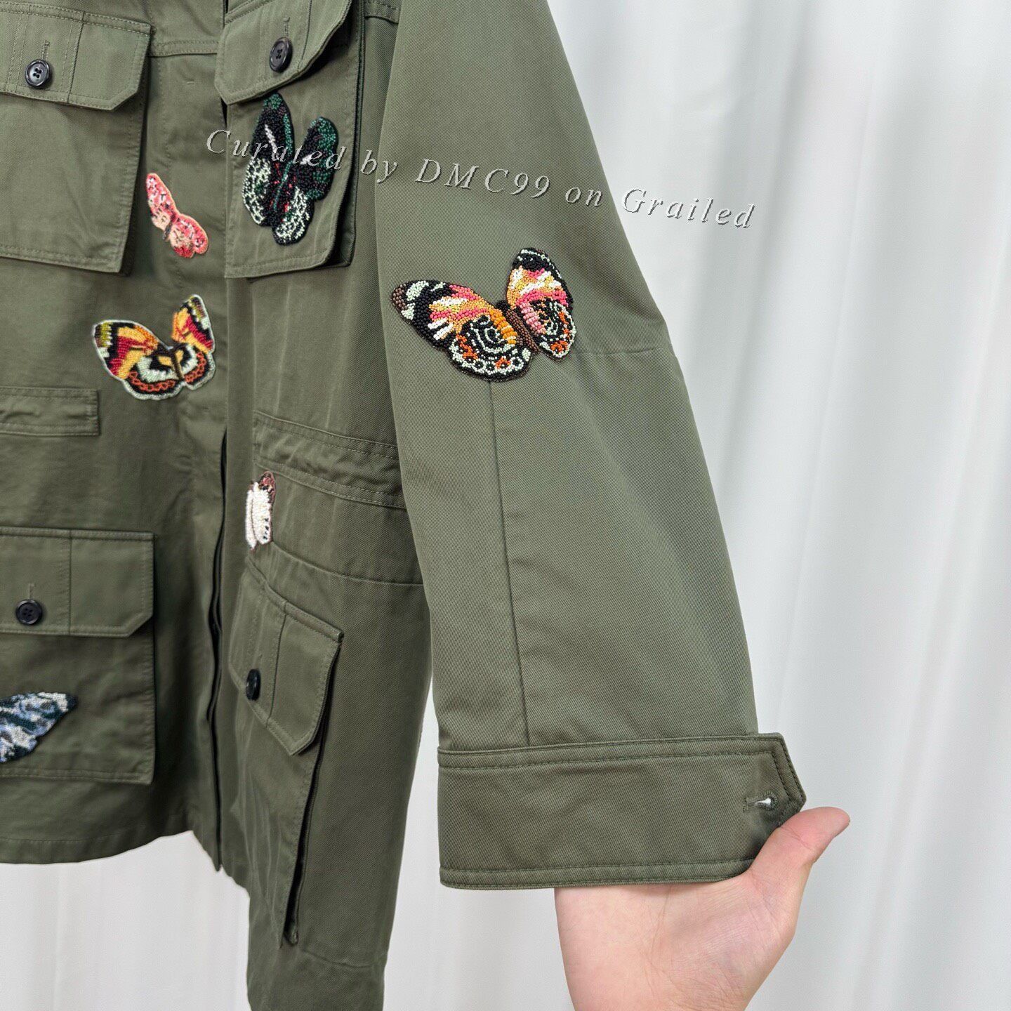 Valentino Valentino Heavy Beaded Butterfly Jacket Size M / US 6-8 / IT 42-44 - 4 Thumbnail