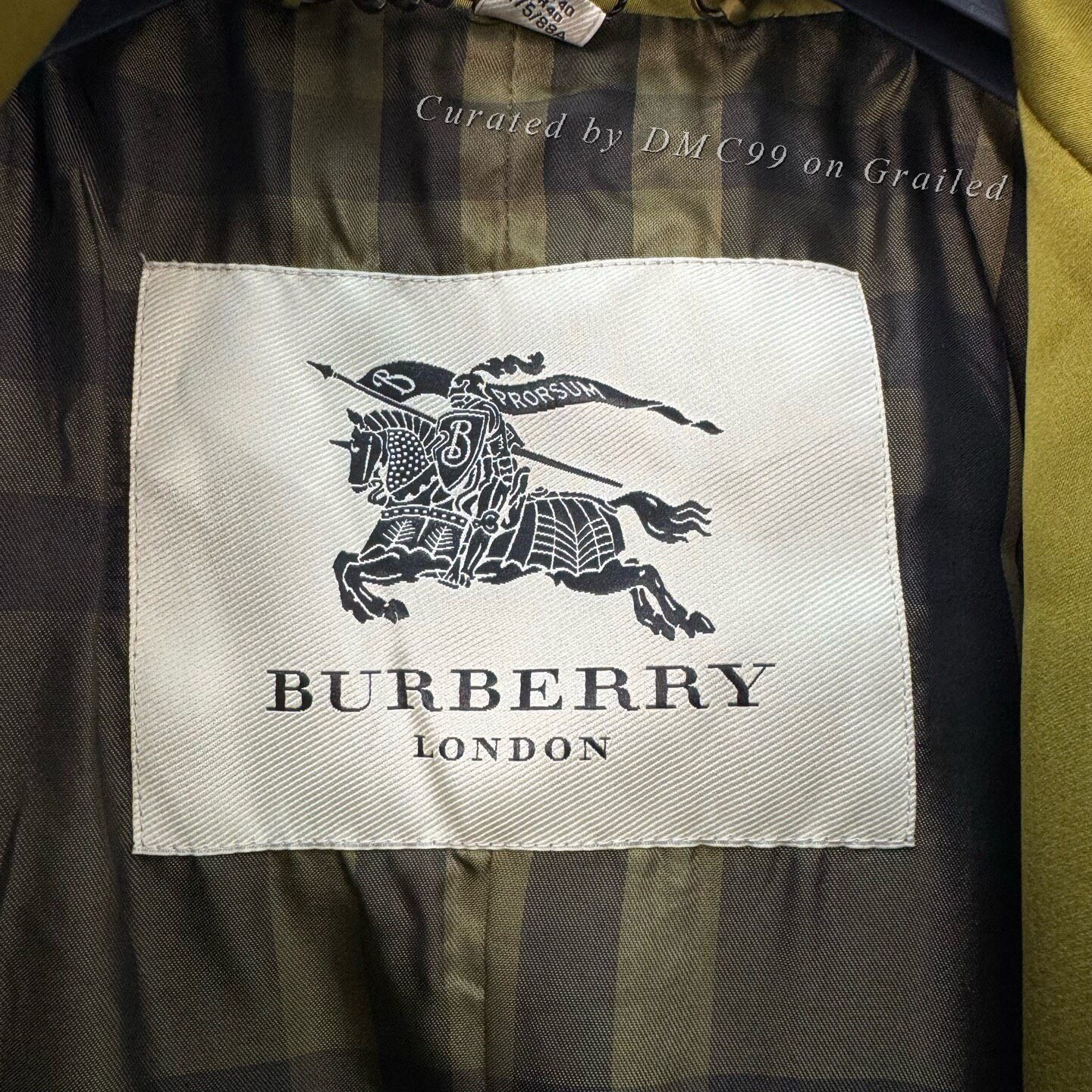 Burberry Burberry Satin Double-Breasted Trench Coat Size S / US 4 / IT 40 - 7 Thumbnail