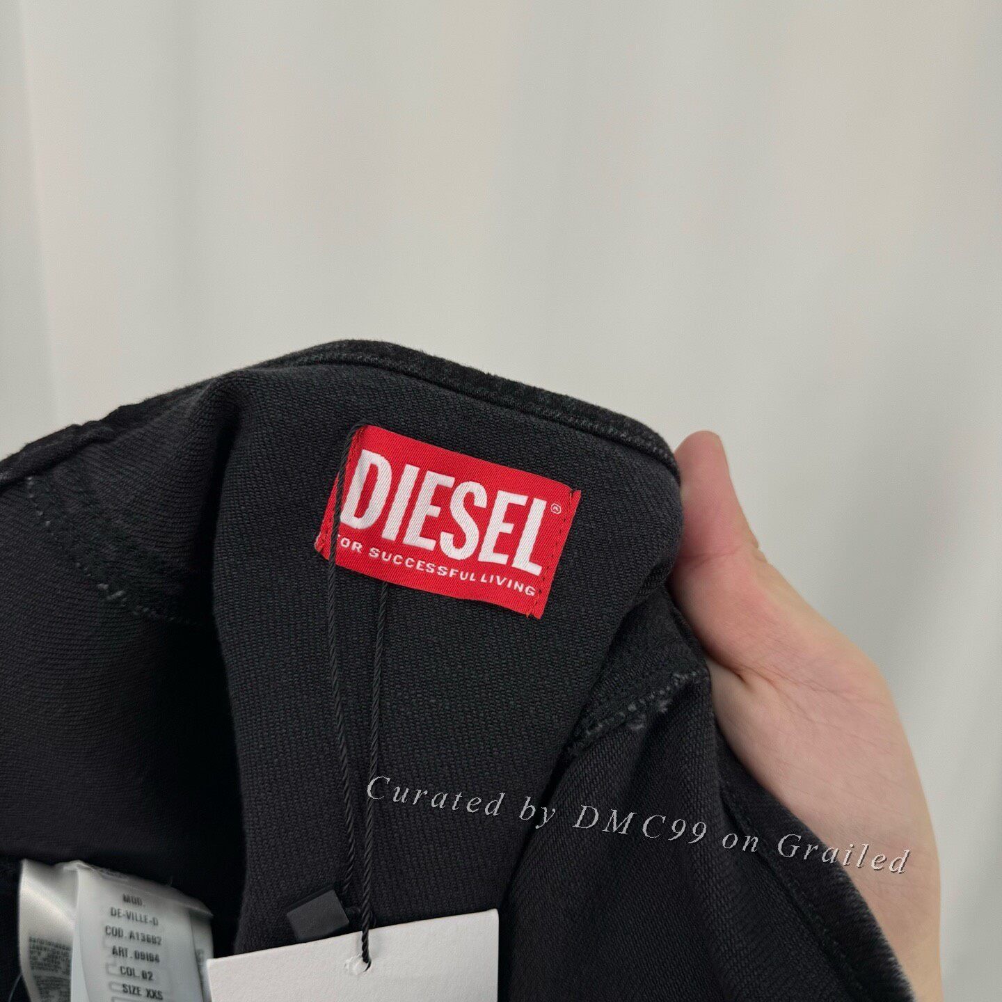 Diesel Diesel Black Denim Crop Top Size XXS / US 00 / IT 34 - 5 Thumbnail
