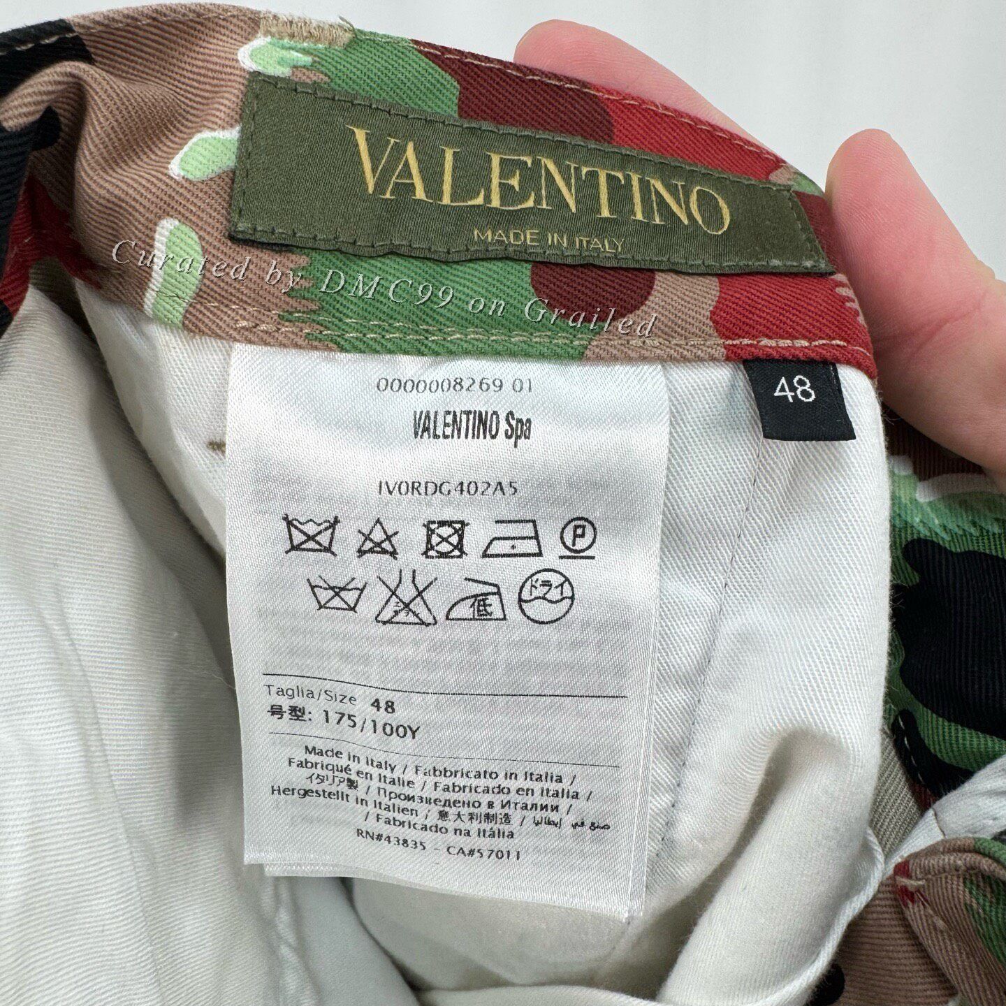 Valentino Valentino Camouflage Cargo Shorts Size US 32 / EU 48 - 6 Thumbnail