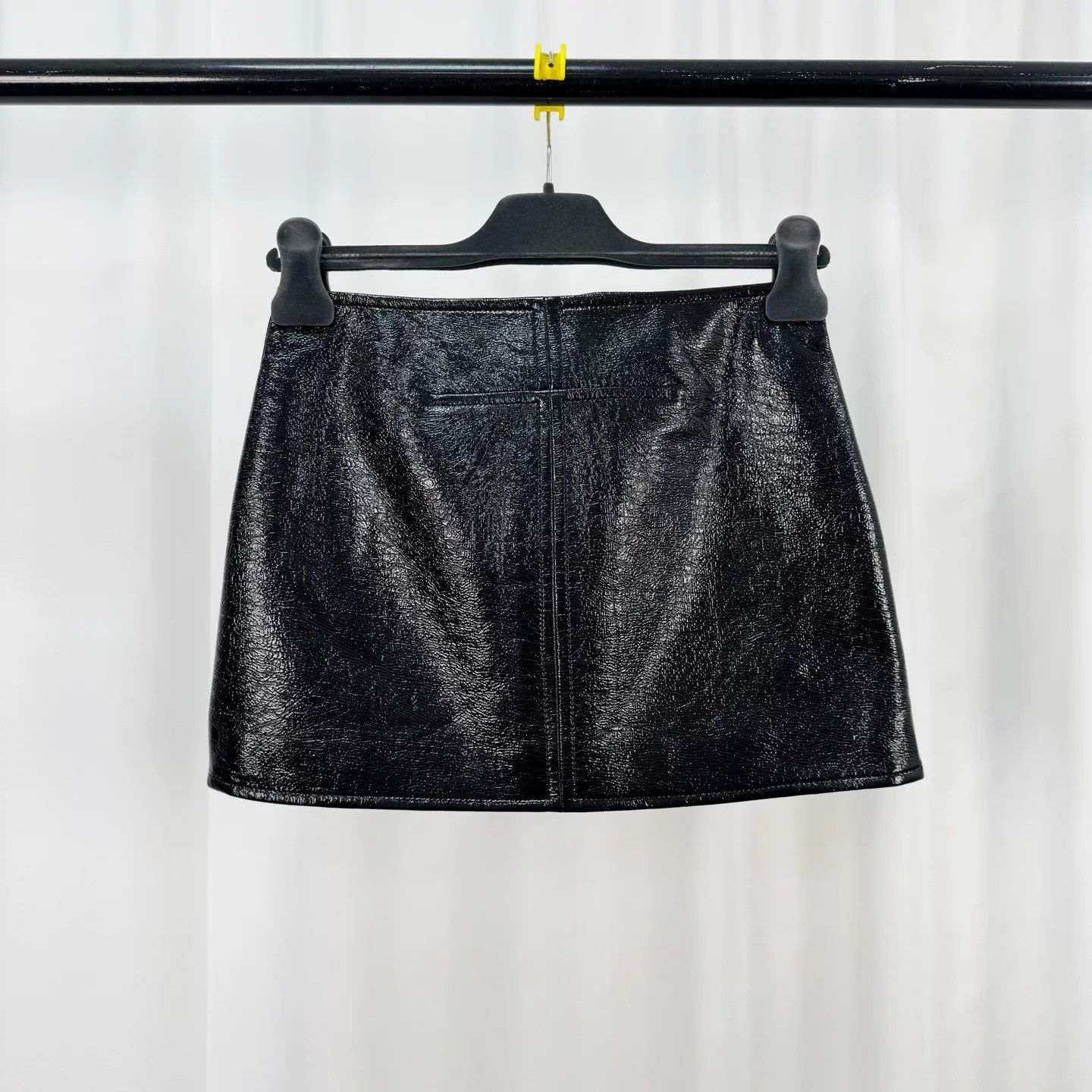 Courreges Courreges Runway Black Skirt Size 34" / US 12 / IT 48 - 2 Thumbnail