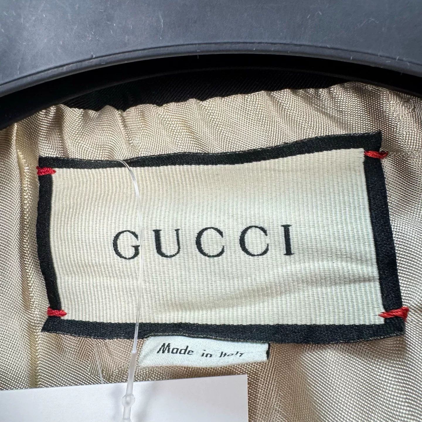 Gucci Gucci Gold Thread Embroidered Letter Jacket Size S / US 4 / IT 40 - 7 Thumbnail