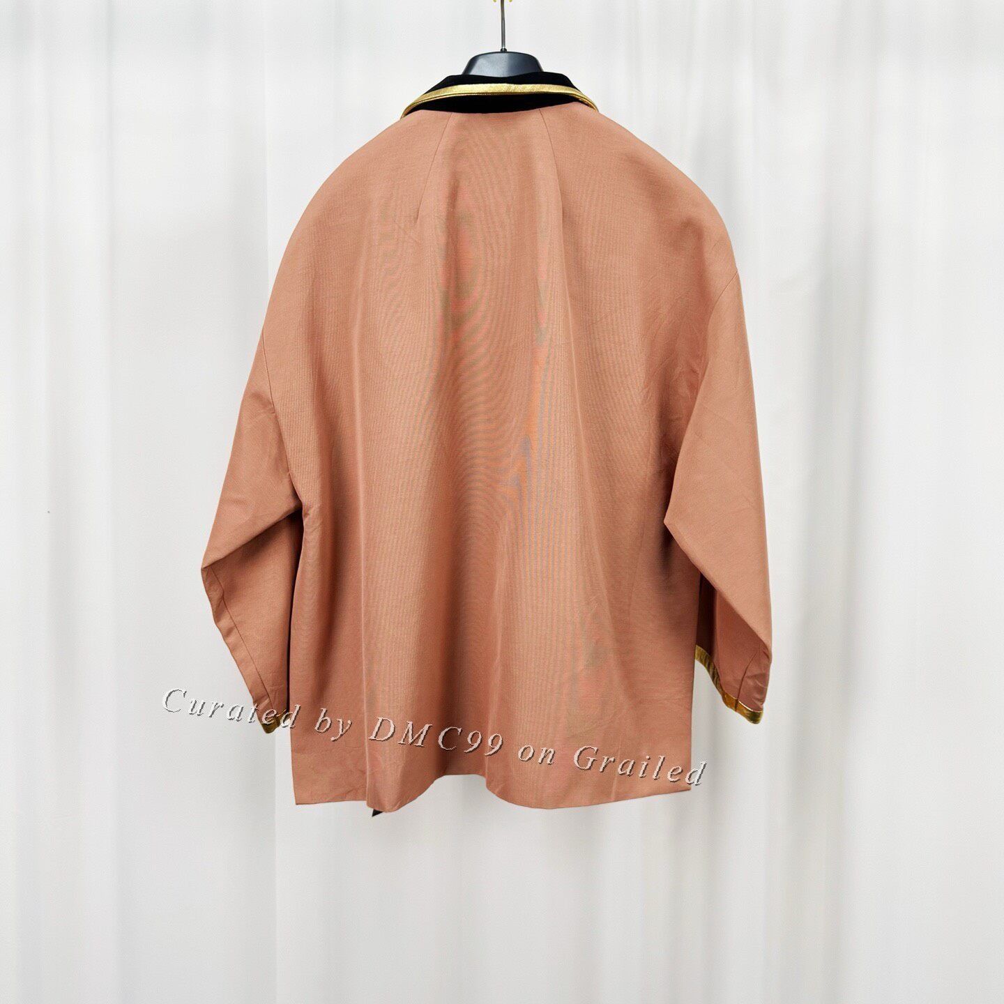 Gucci Gucci Gold Thread Embroidered Letter Jacket Size S / US 4 / IT 40 - 2 Thumbnail