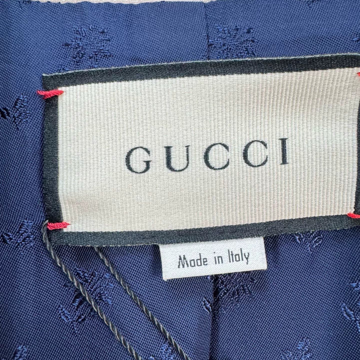 Gucci Gucci White Orange Paneled G Button Cardigan Size US XS / EU 42 / 0 - 5 Thumbnail