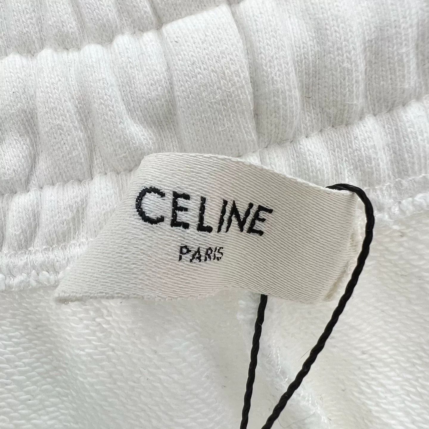 Celine Celine Embroidered Letter White Casual Trousers Size 40" / US 18 - 7 Thumbnail