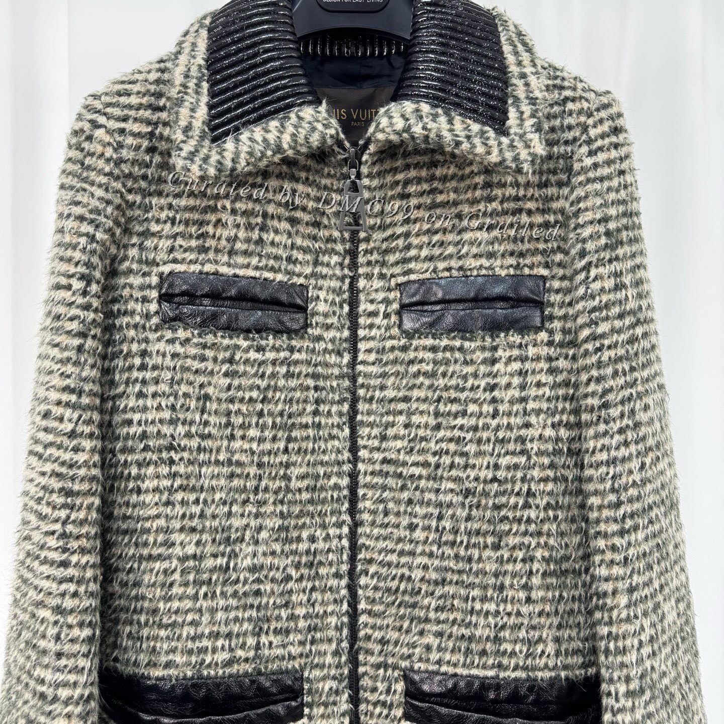 Louis Vuitton Louis Vuitton Wool Leather Panel Coat Size XXS / US 00 / IT 34 - 3 Thumbnail