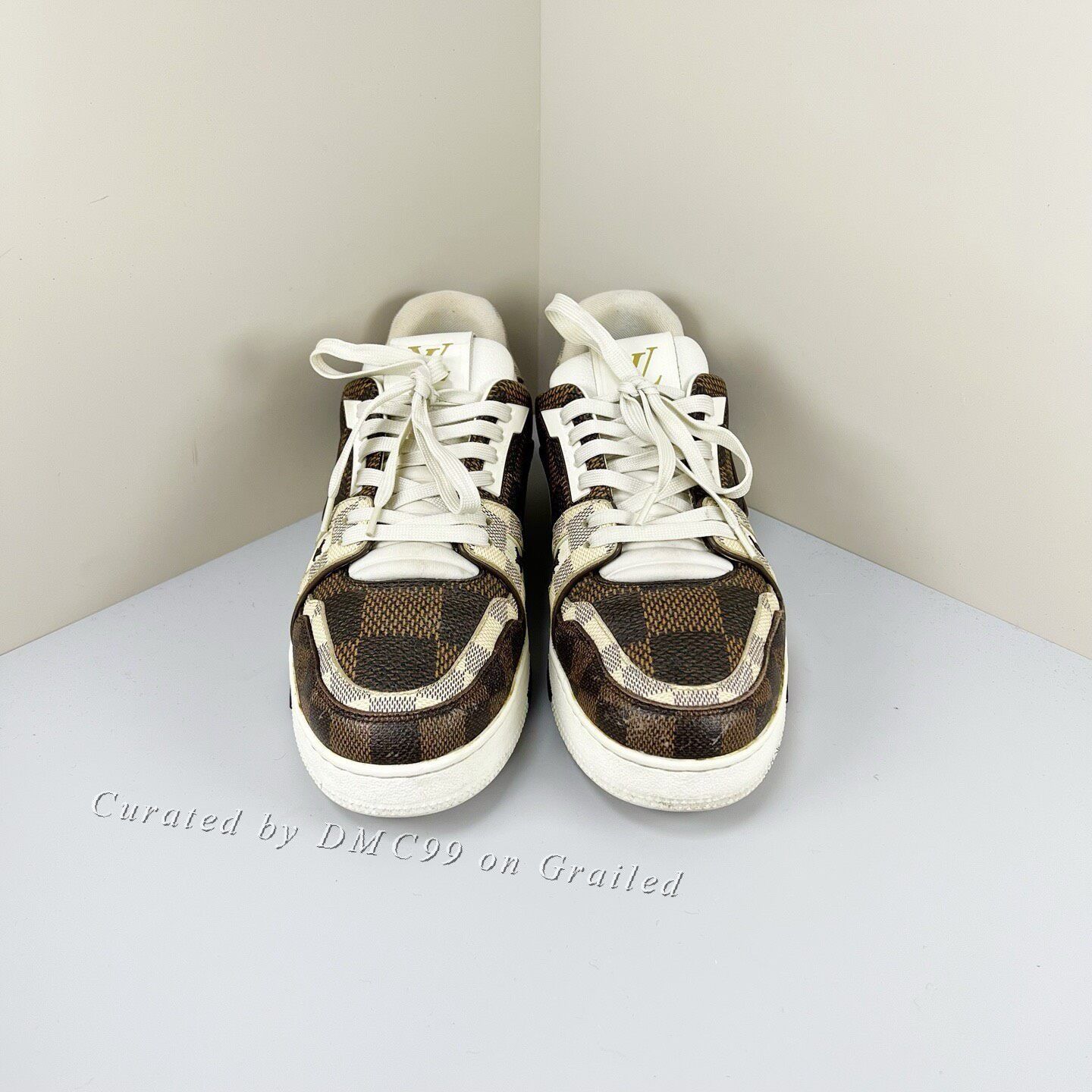Louis Vuitton Louis Vuitton Monogram Damier Trainer Sneakers Size US 8.5 / EU 41-42 - 2 Thumbnail