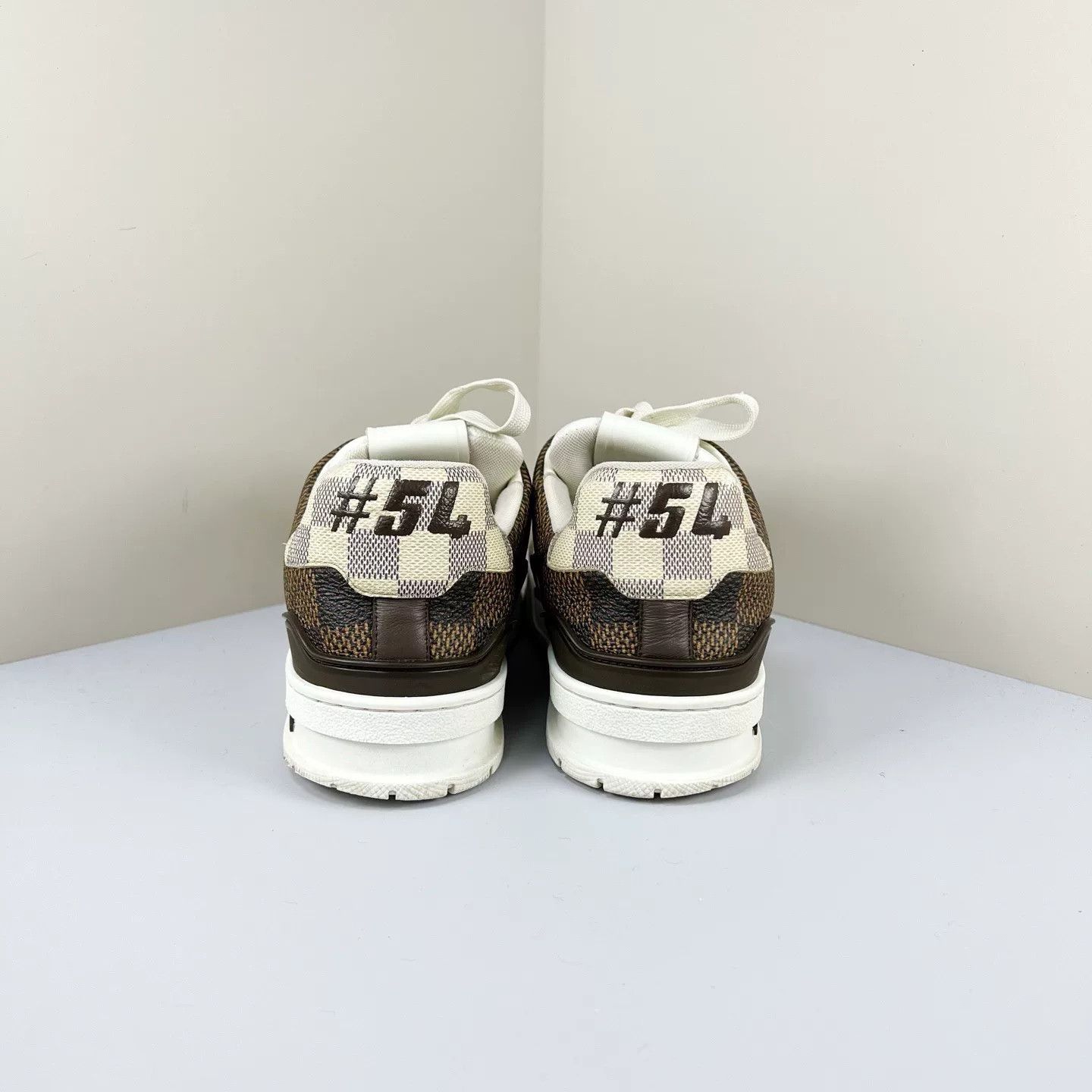 Louis Vuitton Louis Vuitton Monogram Damier Trainer Sneakers Size US 8.5 / EU 41-42 - 3 Thumbnail