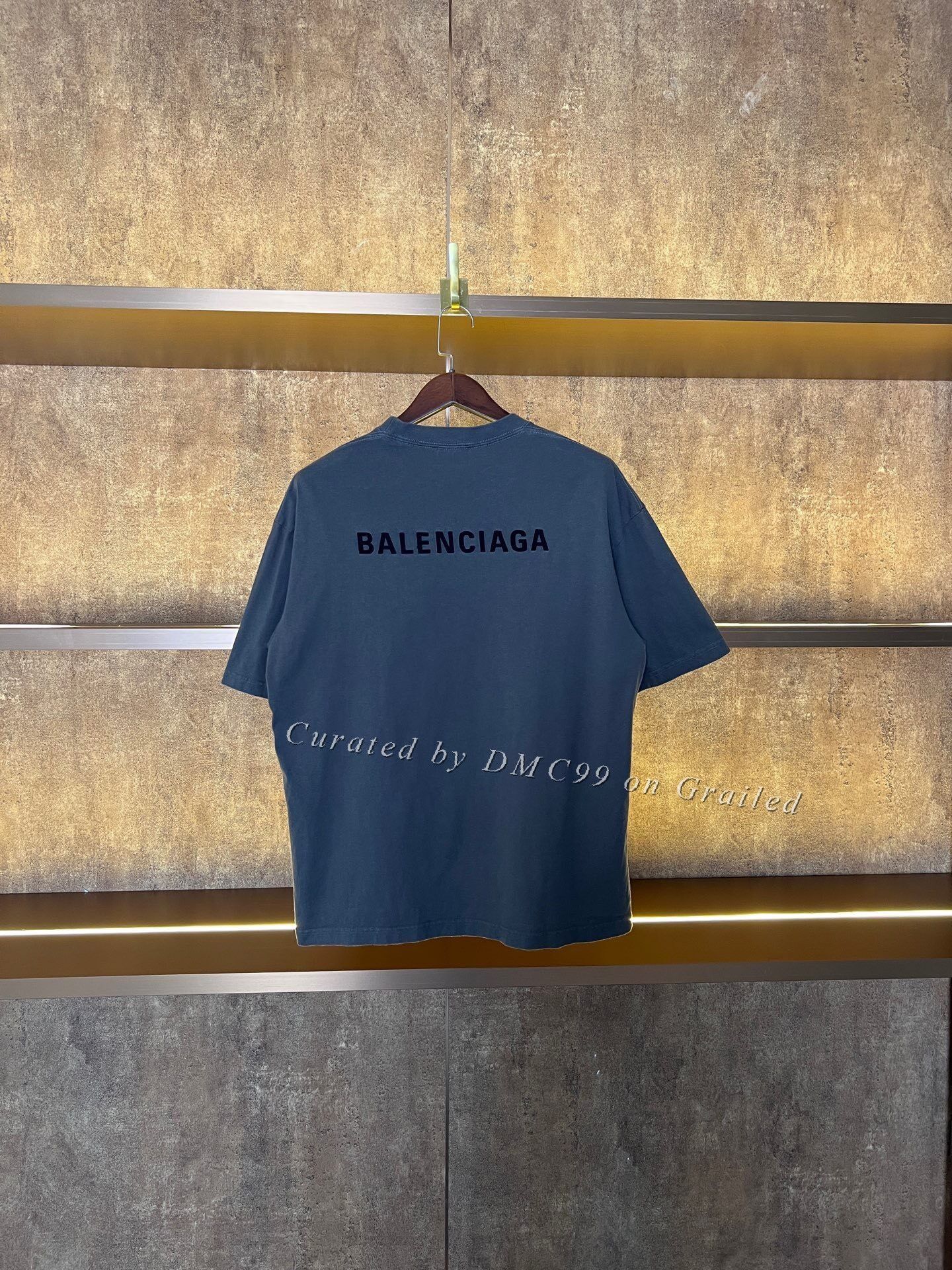 Balenciaga Balenciaga Slogan Short Sleeve Size US S / EU 44-46 / 1 - 2 Thumbnail