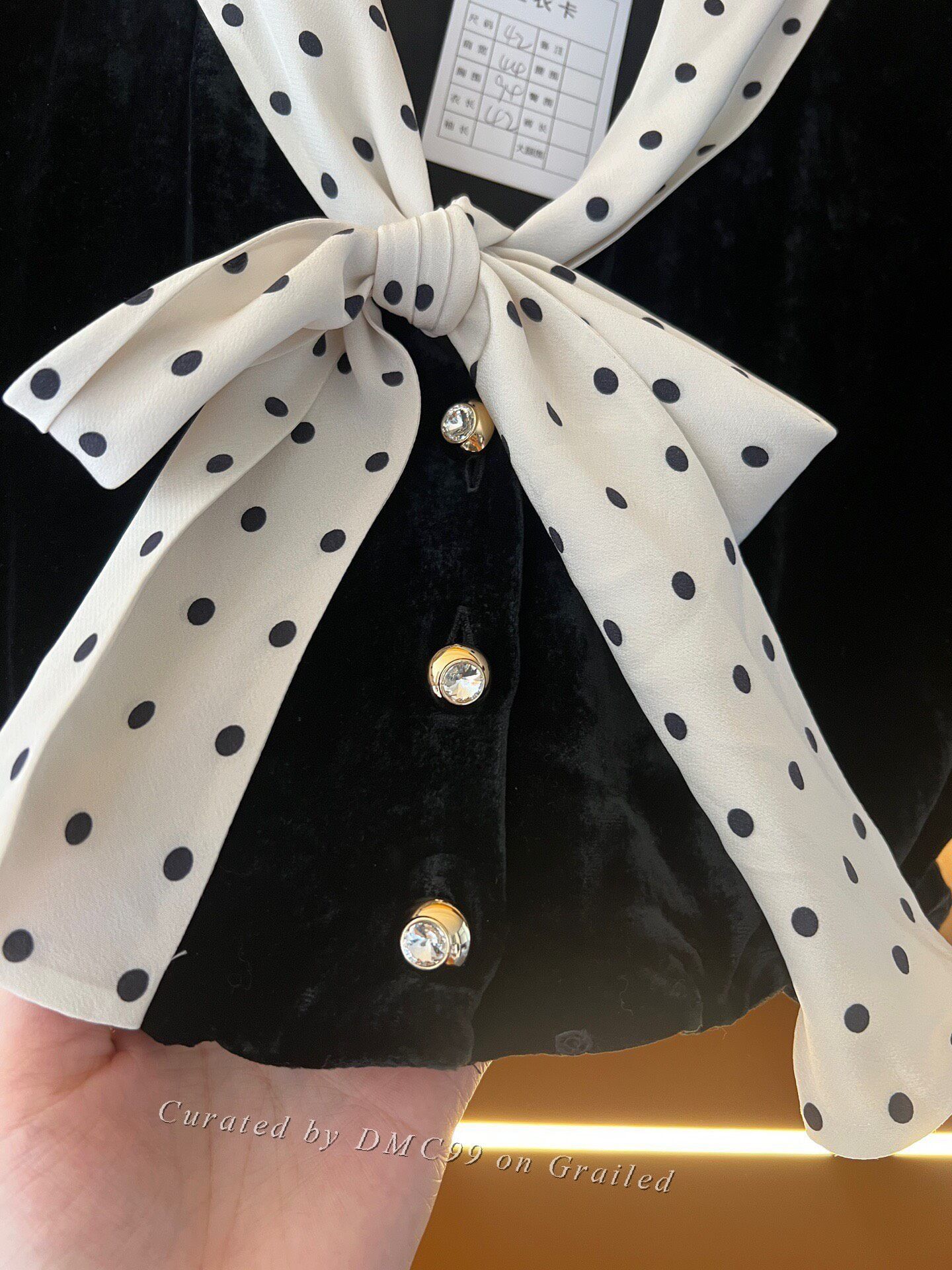 Miu Miu Miumiu Velvet Polka Dot Top Size M / US 6-8 / IT 42-44 - 3 Thumbnail