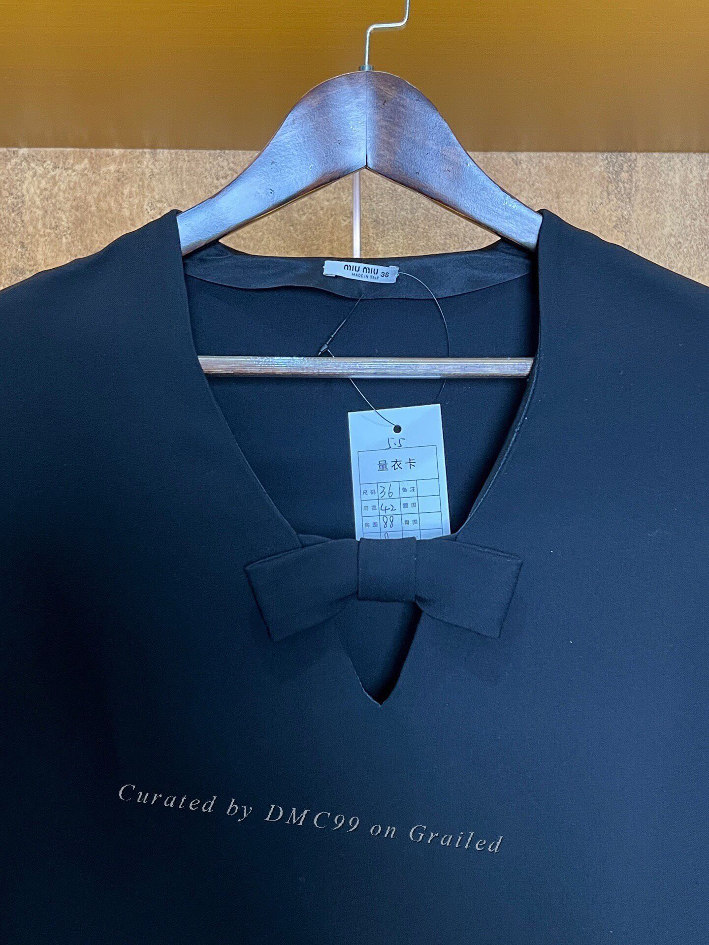 Miu Miu Miumiu Bow Dress Size XS / US 0-2 / IT 36-38 - 3 Thumbnail