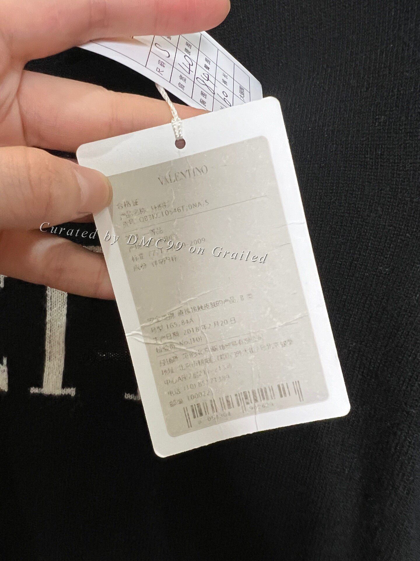 Valentino Valentino Slogan Knit Sweater Size S / US 4 / IT 40 - 3 Thumbnail