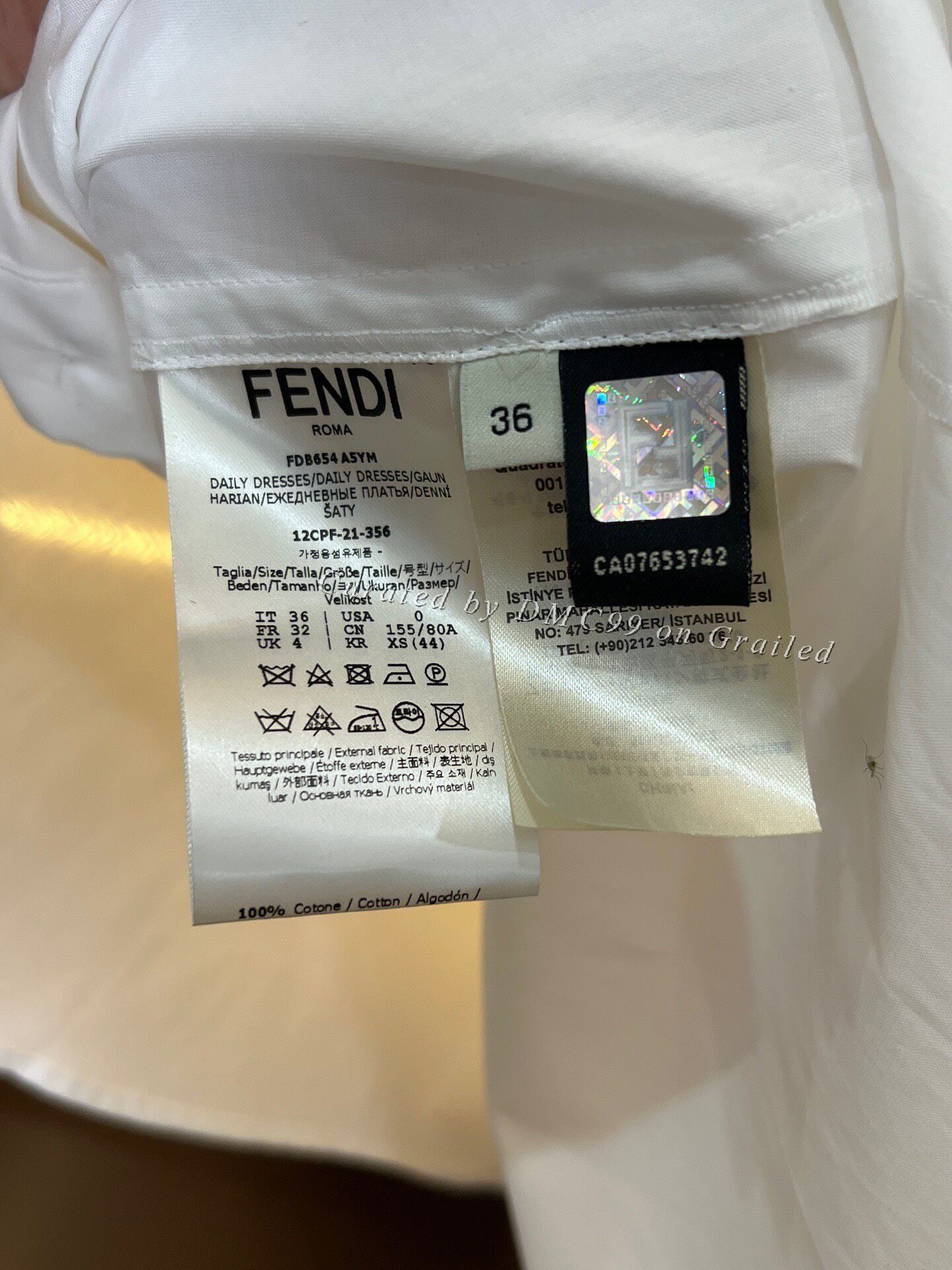 Fendi Fendi Pocket Shirt Size XS / US 0-2 / IT 36-38 - 5 Thumbnail
