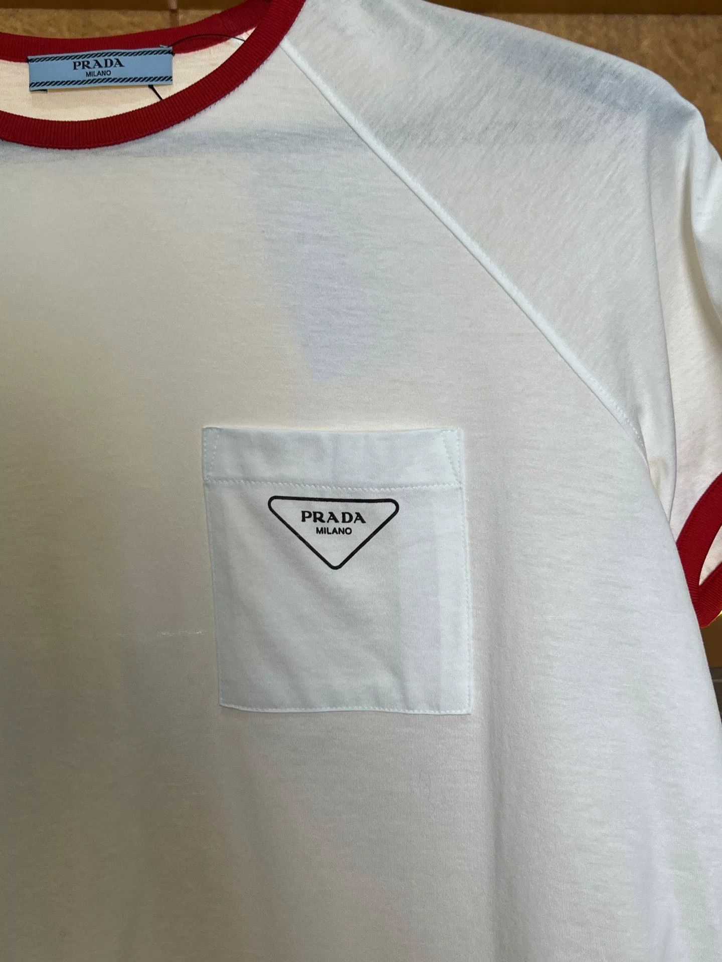 Prada Prada New Short-Sleeve Top Size US L / EU 52-54 / 3 - 3 Thumbnail