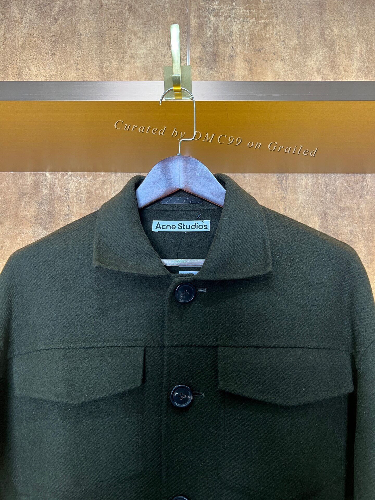 Acne Studios Acne Studios Wool Jacket Size US S / EU 44-46 / 1 - 3 Thumbnail