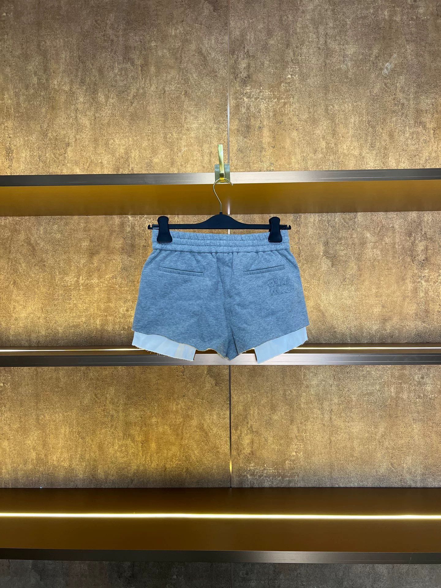 Miu Miu Miumiu Drawstring Shorts Size 38" / US 16 / IT 52 - 2 Thumbnail