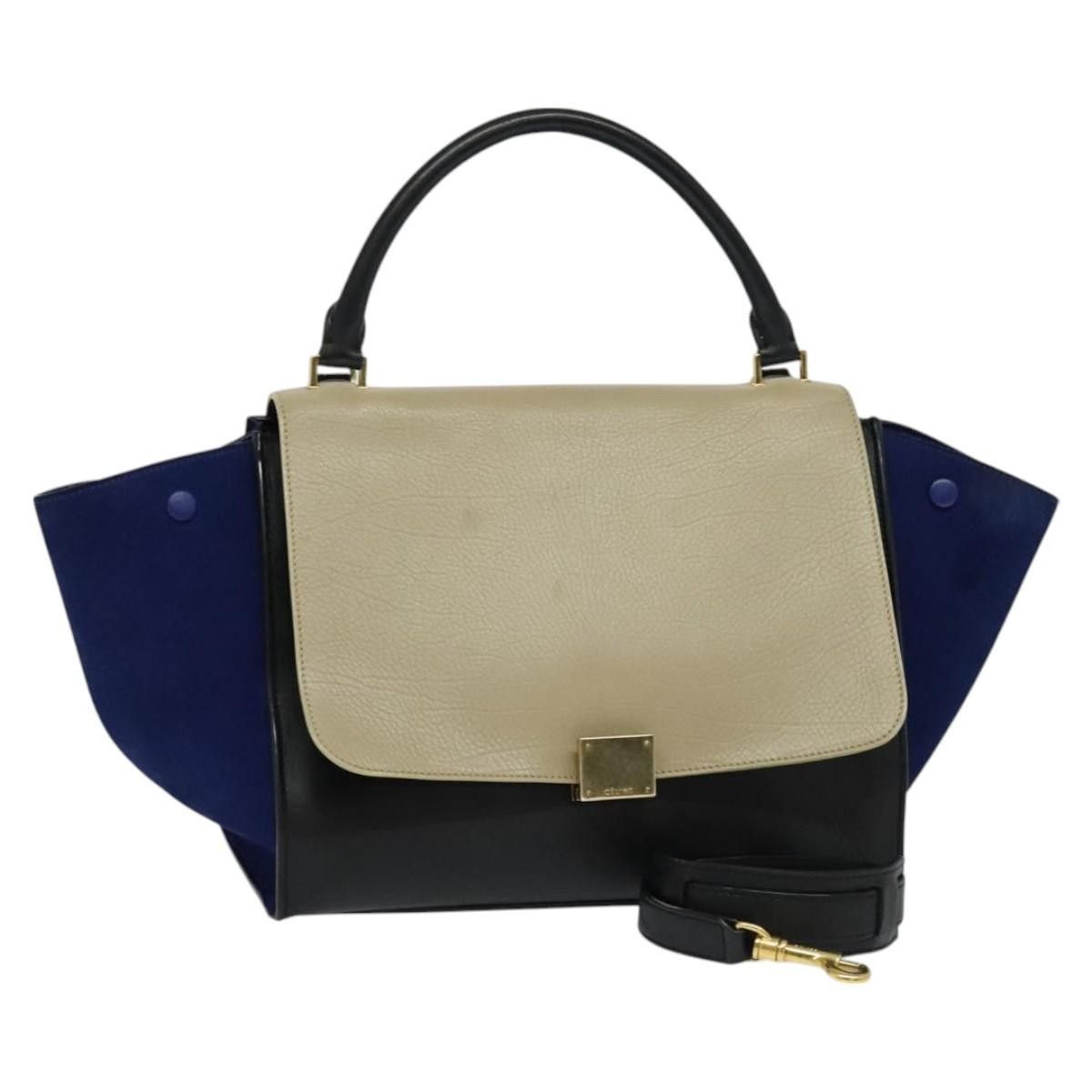 Celine Celine Trapeze Bag Leather Size ONE SIZE - 15 Thumbnail