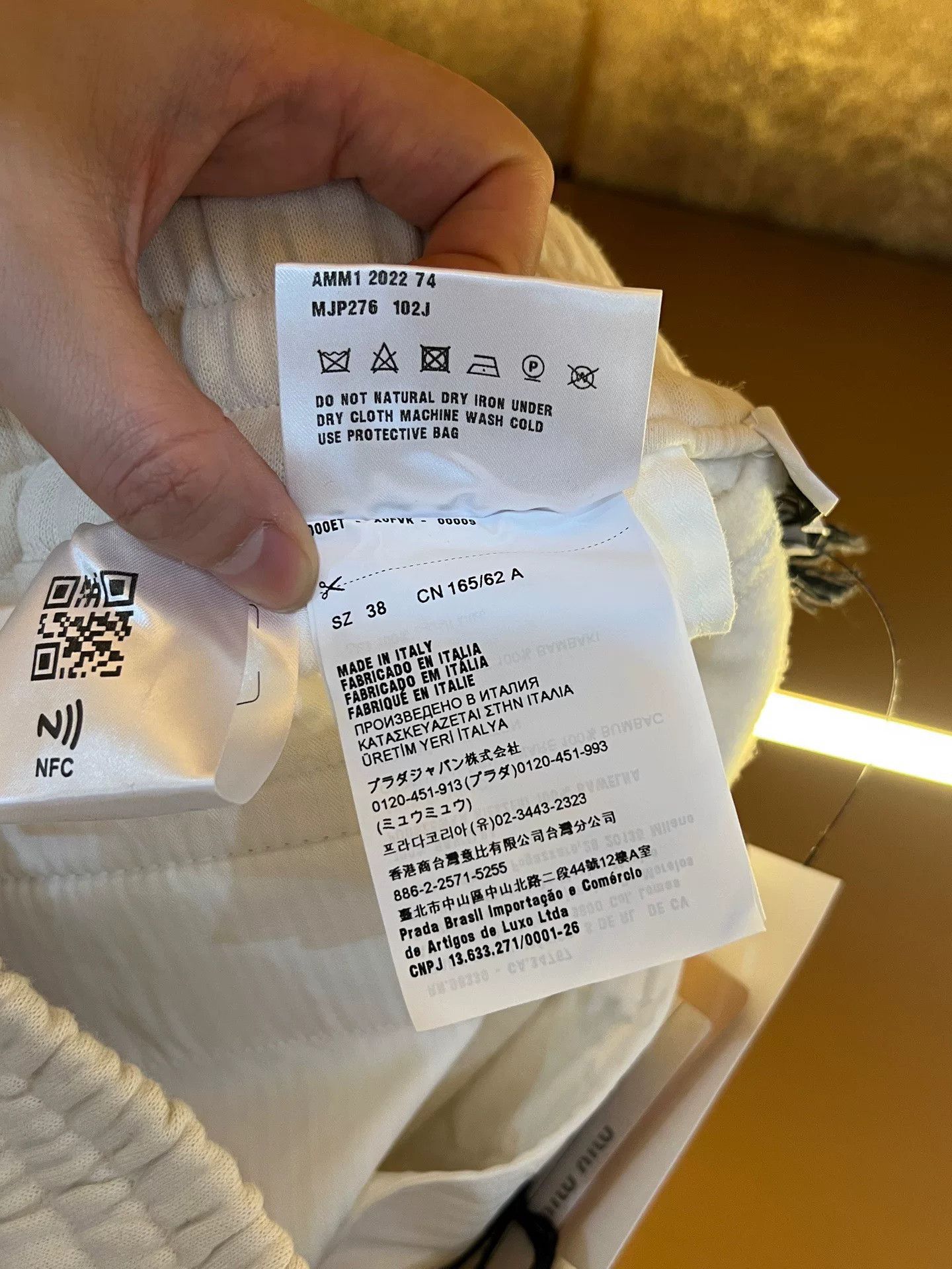 Miu Miu Miumiu Drawstring Shorts Size 38" / US 16 / IT 52 - 6 Thumbnail