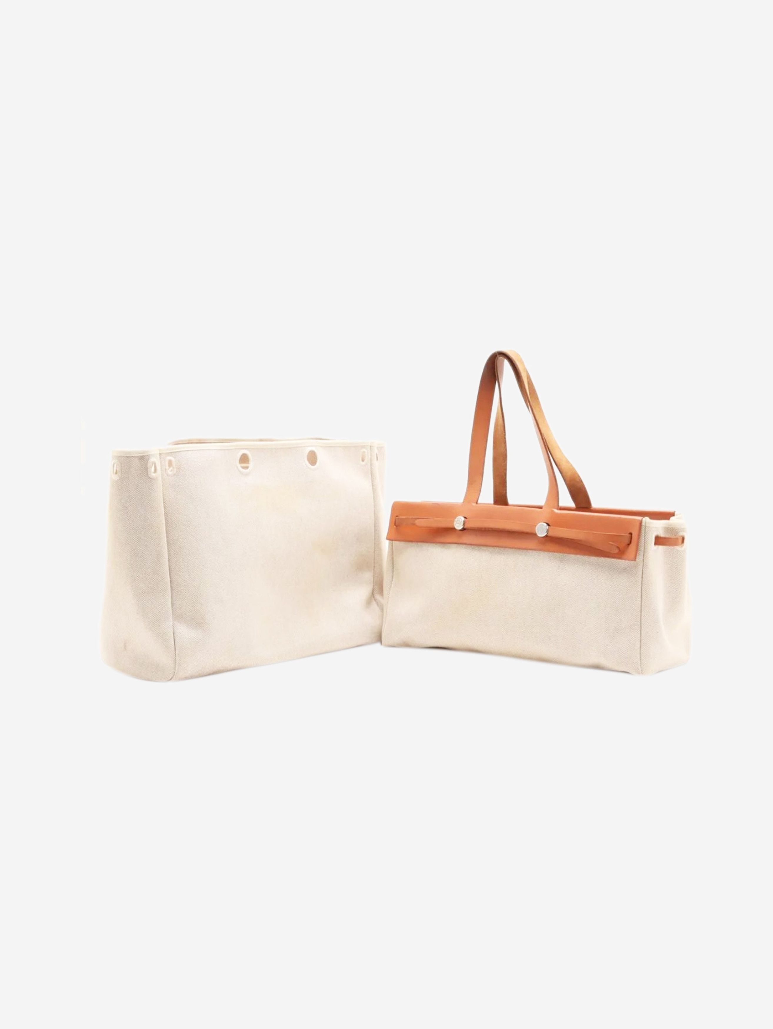 Other Neutral vintage 2002 Herbag Cabas Size ONE SIZE - 14 Thumbnail