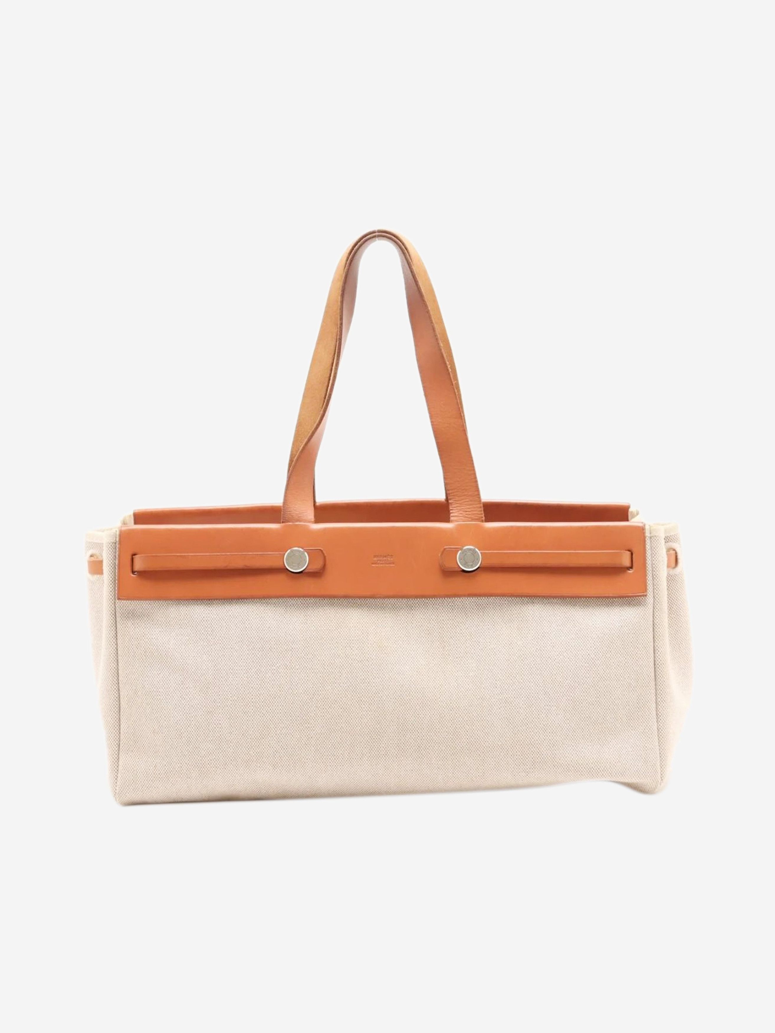 Other Neutral vintage 2002 Herbag Cabas Size ONE SIZE - 2 Thumbnail
