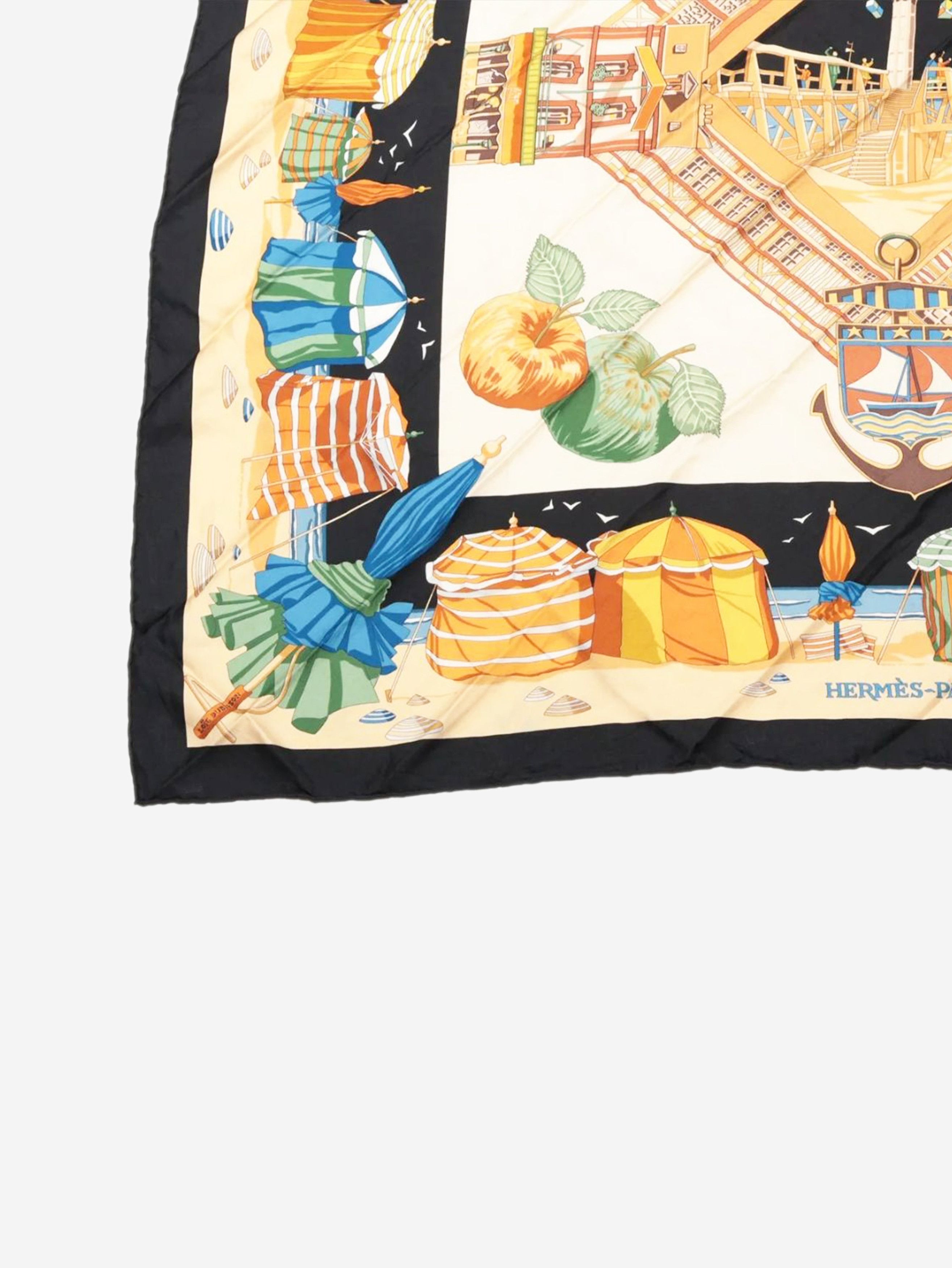 Other Neutral silk scarf Size ONE SIZE - 5 Thumbnail
