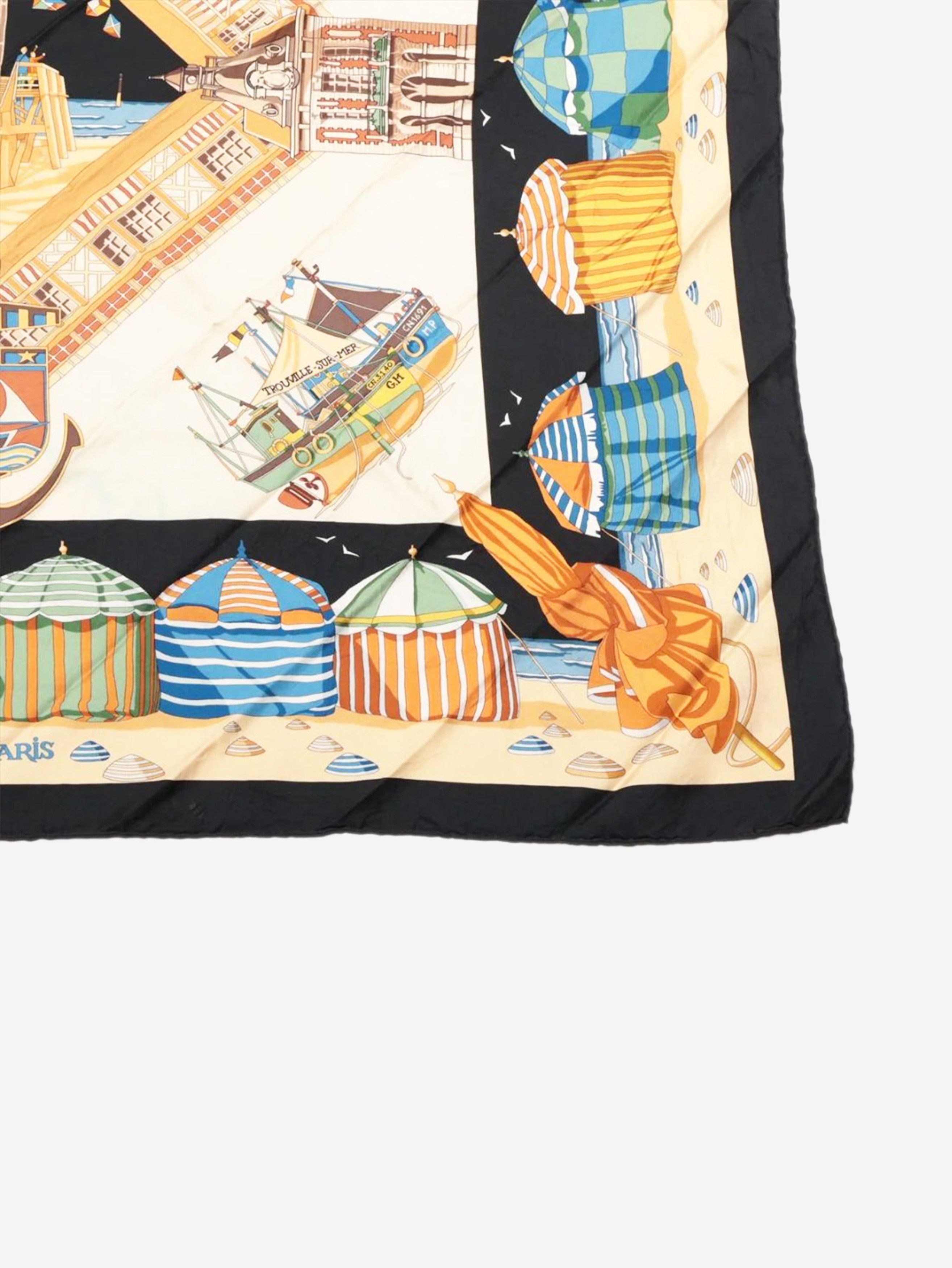 Other Neutral silk scarf Size ONE SIZE - 4 Thumbnail