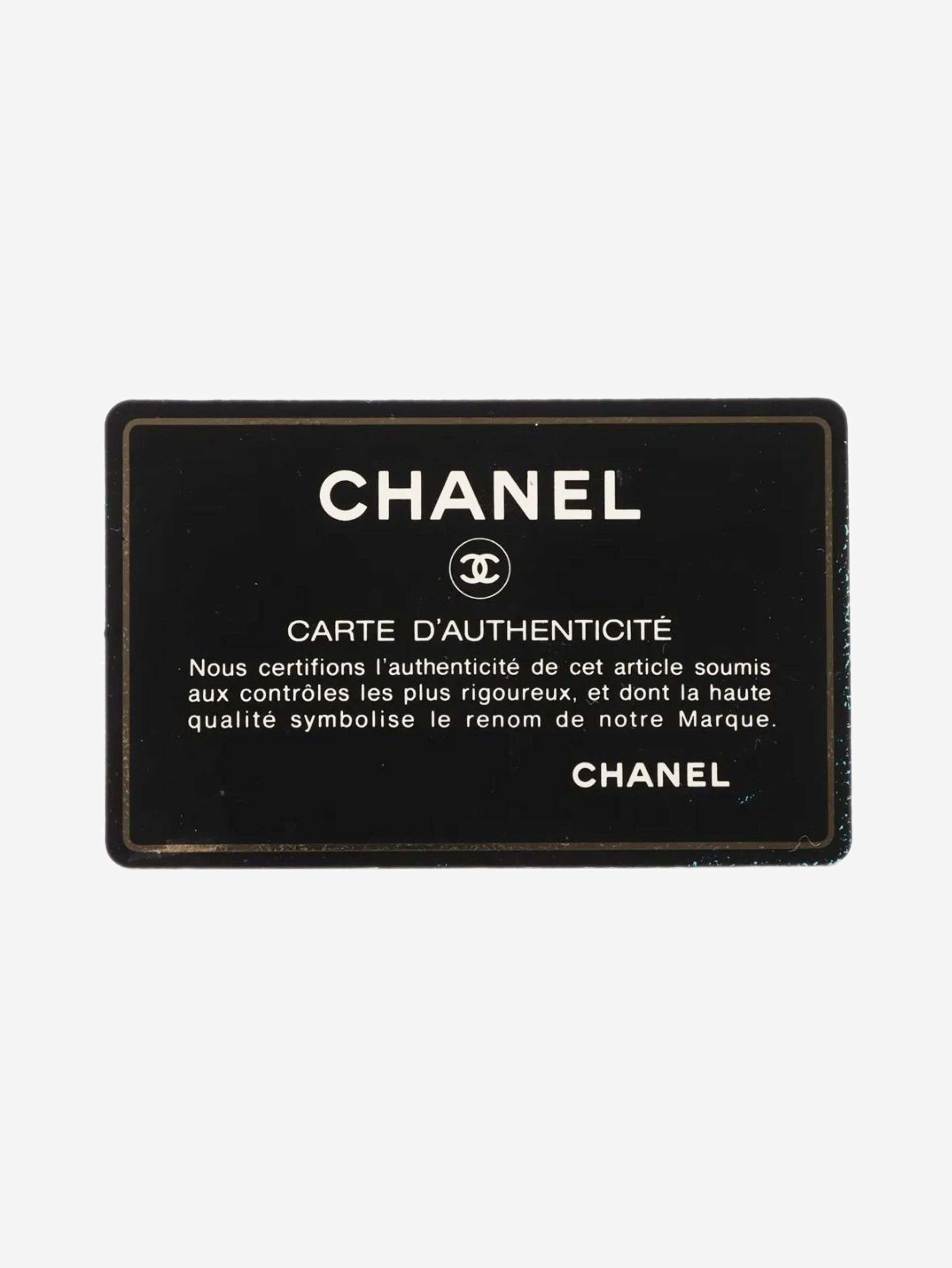 Chanel Black 2002 medium lambskin Classic Double Flap bag Size ONE SIZE - 7 Thumbnail