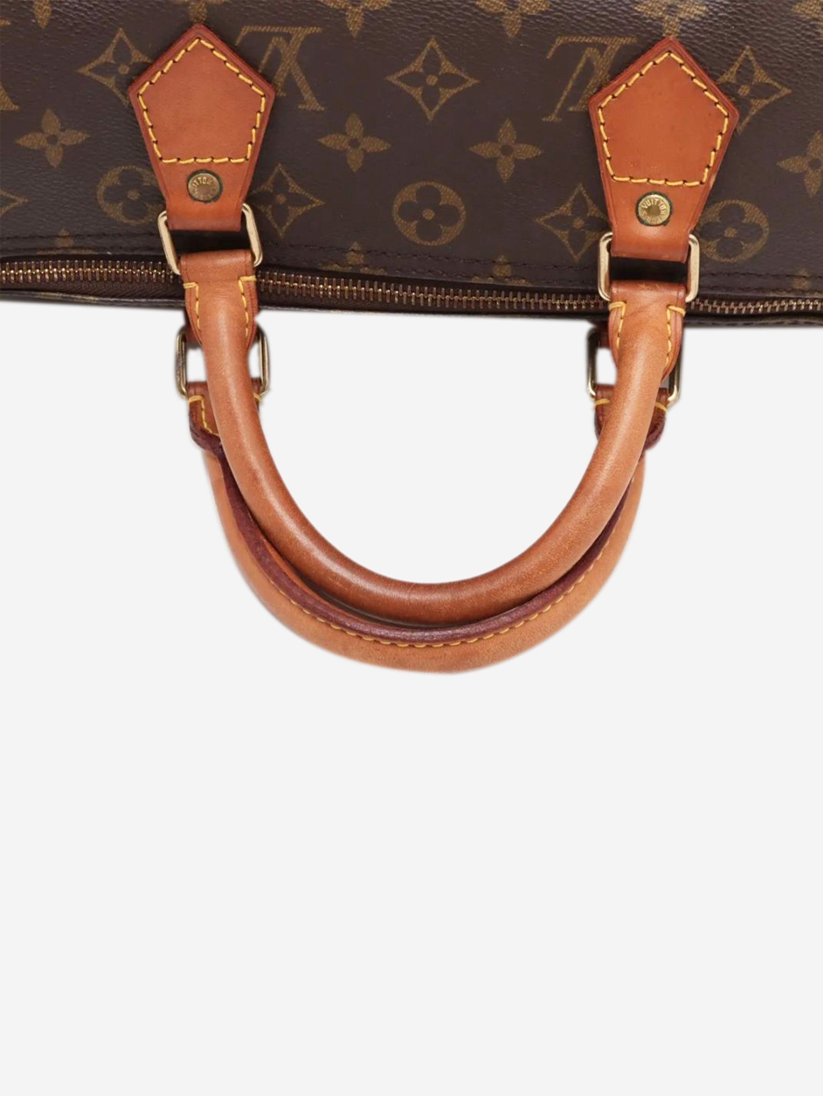 Louis Vuitton Brown vintage 1992 Monogram Speedy 30 bag Size ONE SIZE - 17 Thumbnail