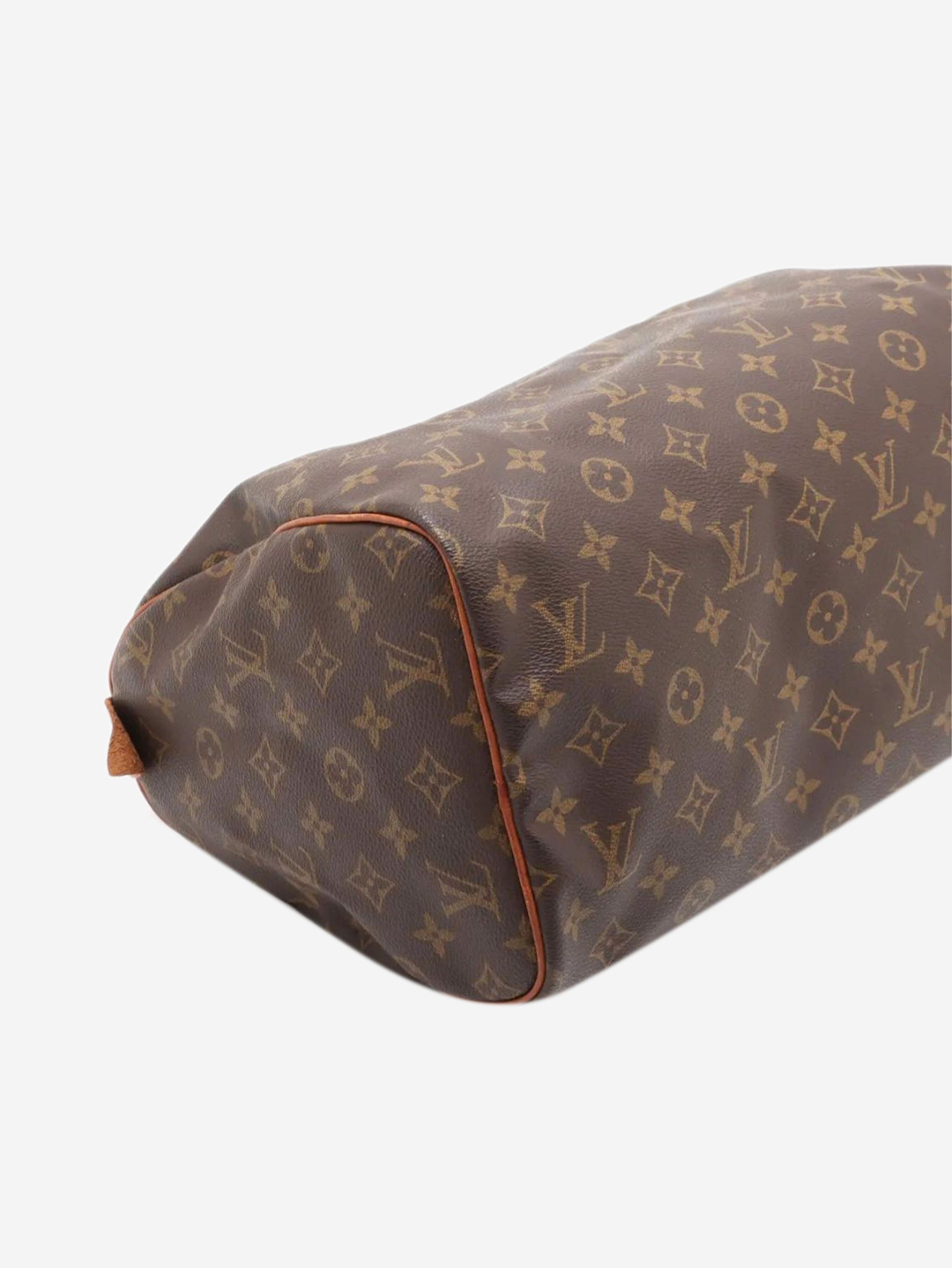Louis Vuitton Brown vintage 1992 Monogram Speedy 30 bag Size ONE SIZE - 3 Thumbnail