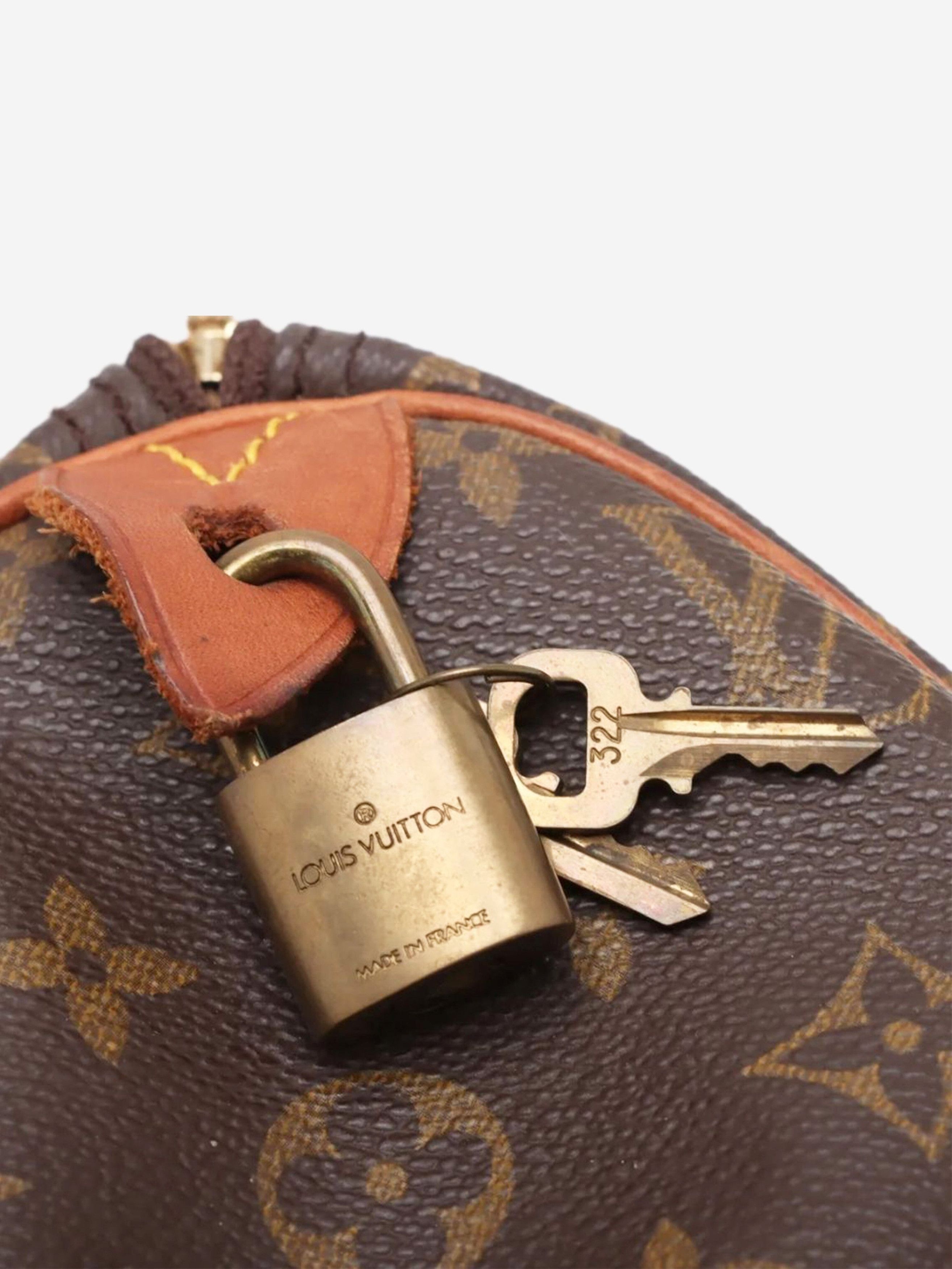 Louis Vuitton Brown vintage 1992 Monogram Speedy 30 bag Size ONE SIZE - 5 Thumbnail