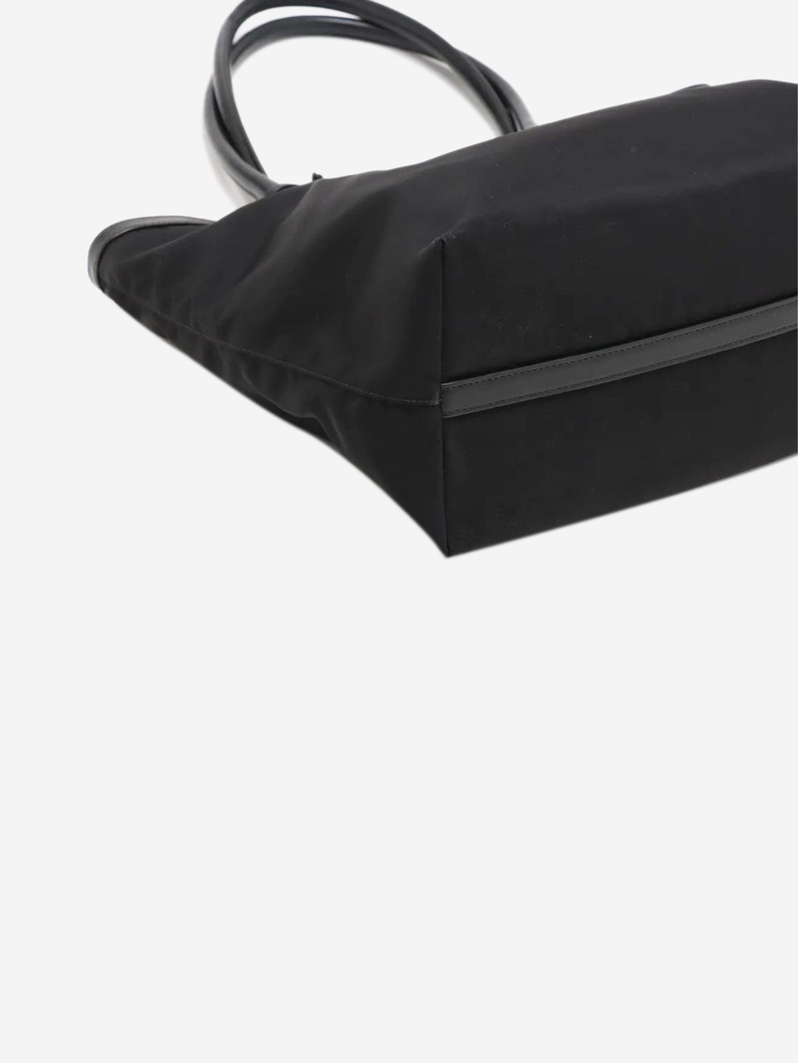 Prada Black small nylon tote bag Size ONE SIZE - 5 Thumbnail