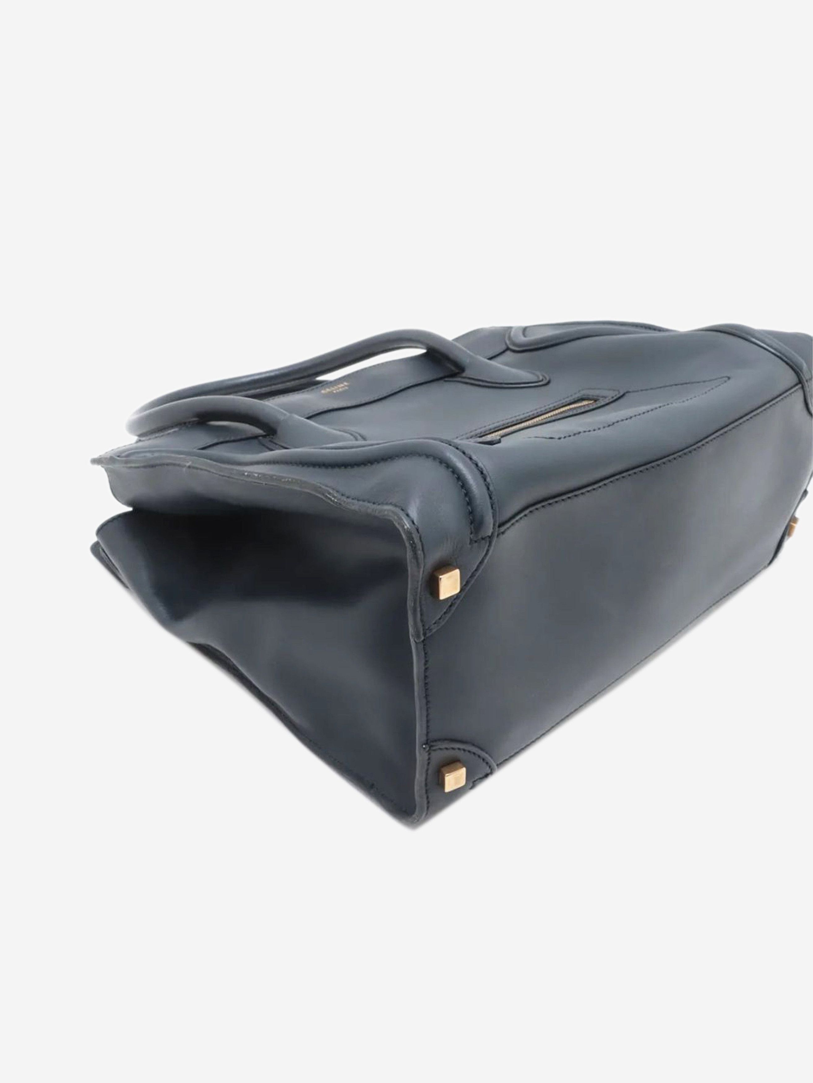 Celine Navy Phantom luggage tote Size ONE SIZE - 3 Thumbnail
