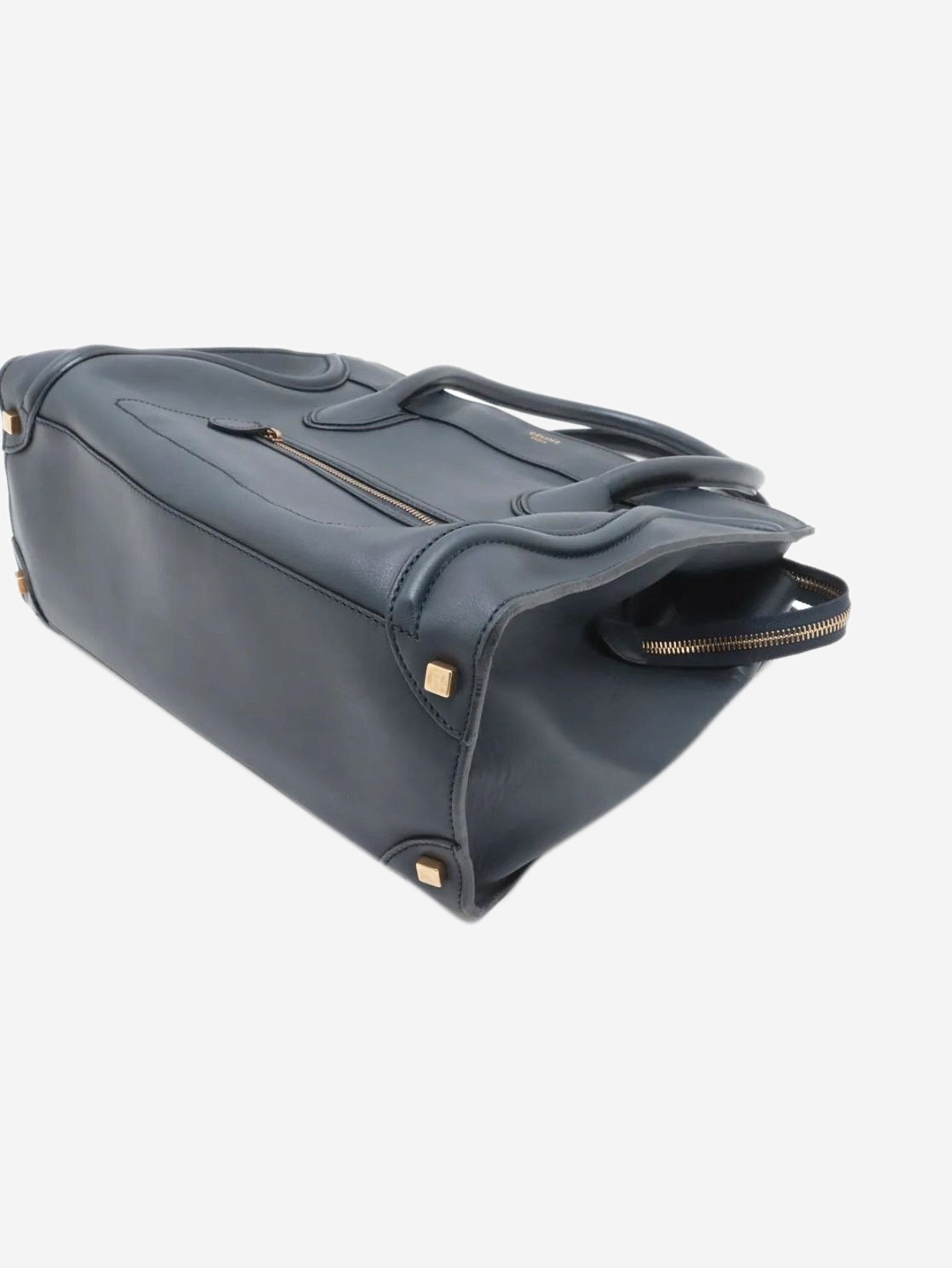 Celine Navy Phantom luggage tote Size ONE SIZE - 4 Thumbnail