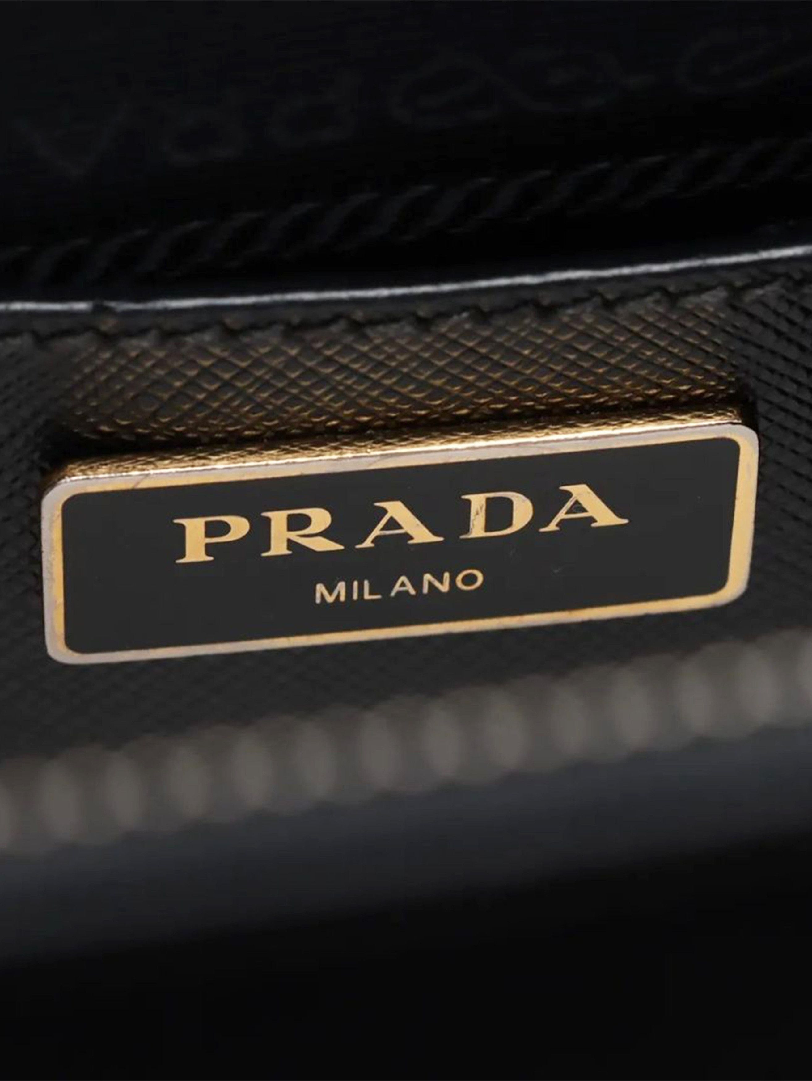 Prada Black Saffiano Lux Galleria 2way bag Size ONE SIZE - 14 Thumbnail