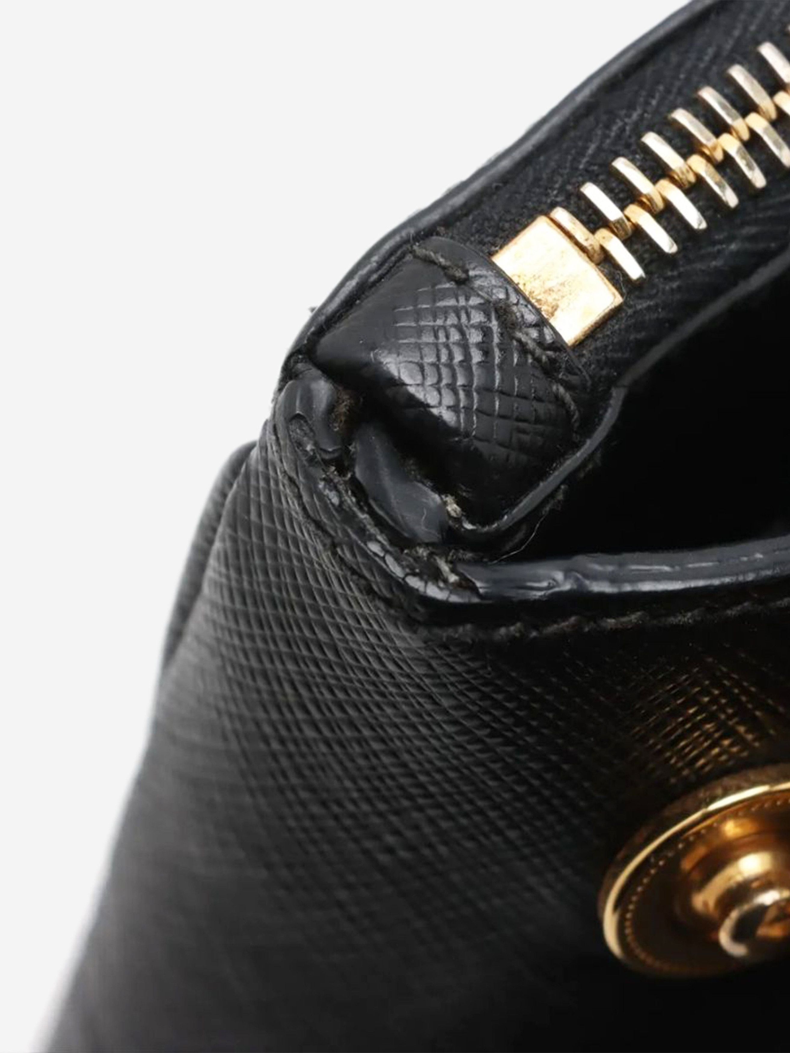 Prada Black Saffiano Lux Galleria 2way bag Size ONE SIZE - 15 Thumbnail