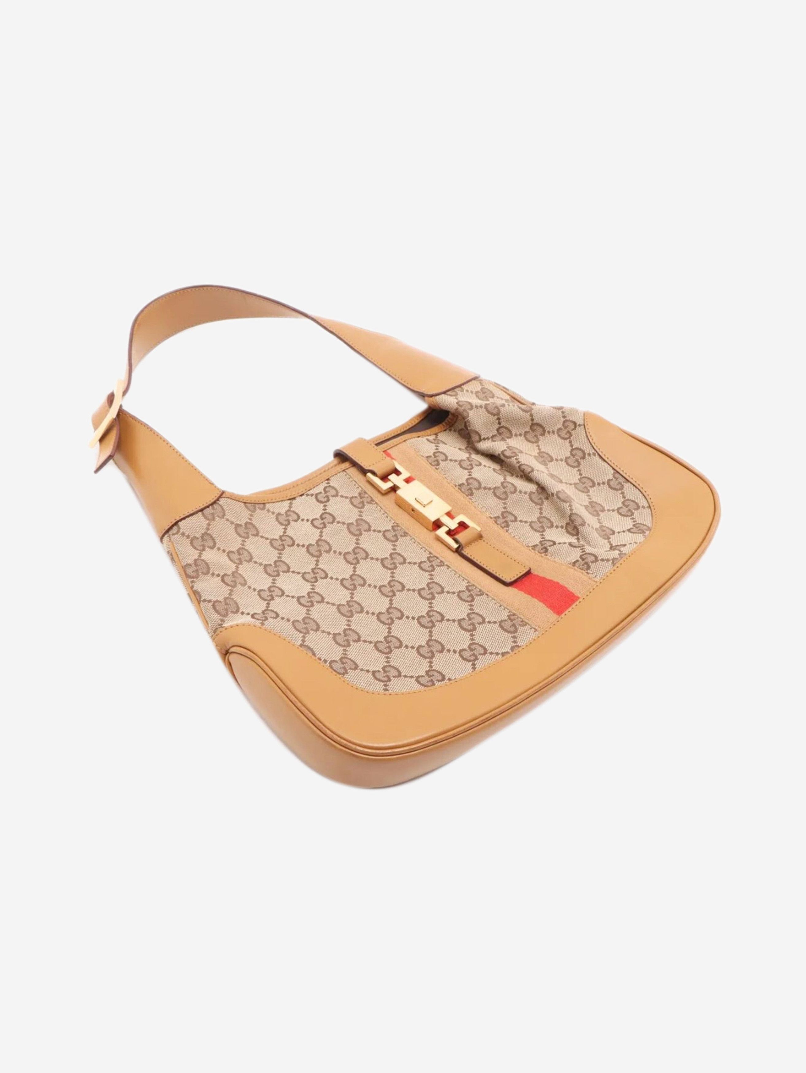 Gucci Brown GG canvas Jackie bag Size ONE SIZE - 4 Thumbnail