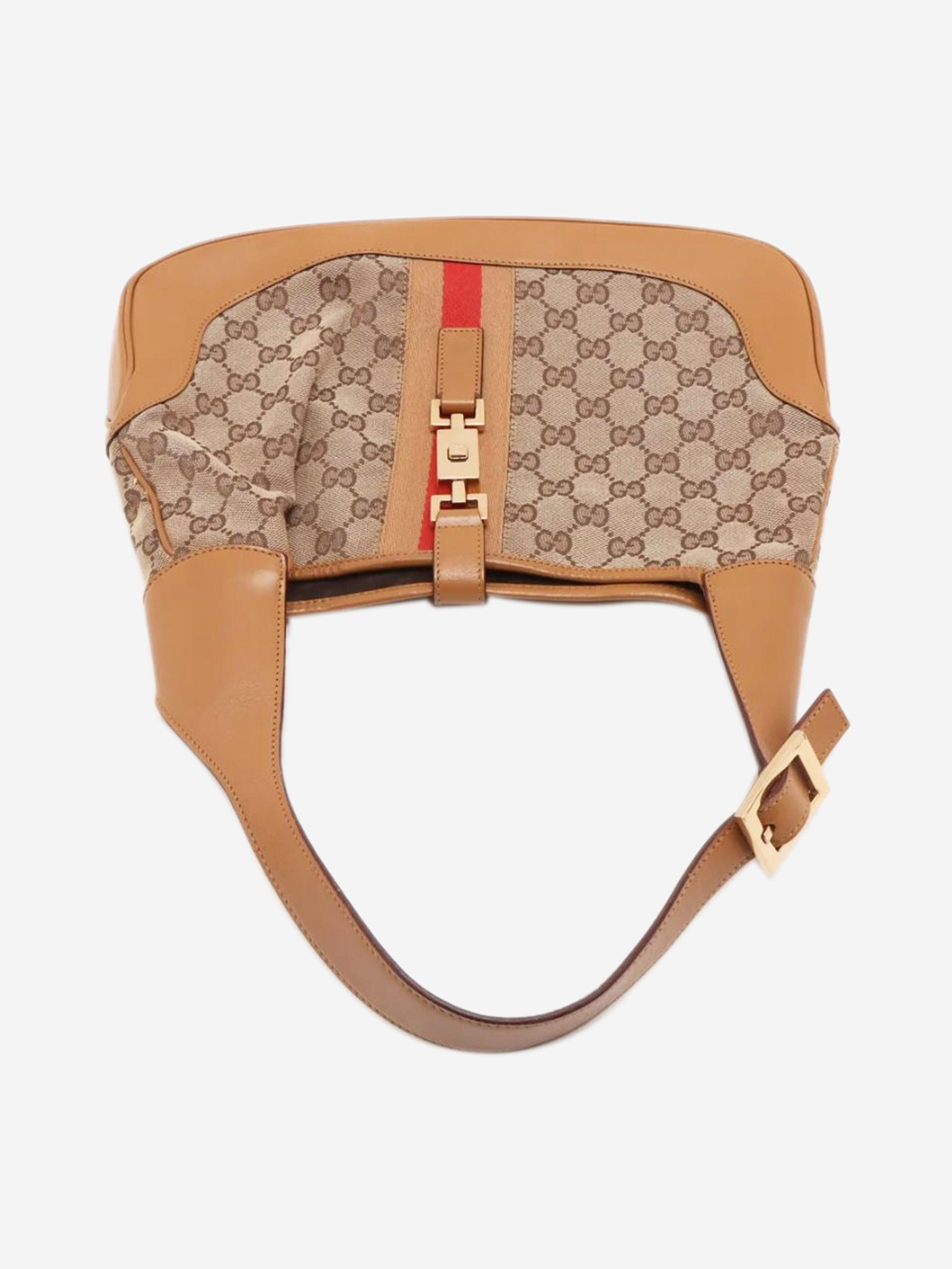 Gucci Brown GG canvas Jackie bag Size ONE SIZE - 5 Thumbnail