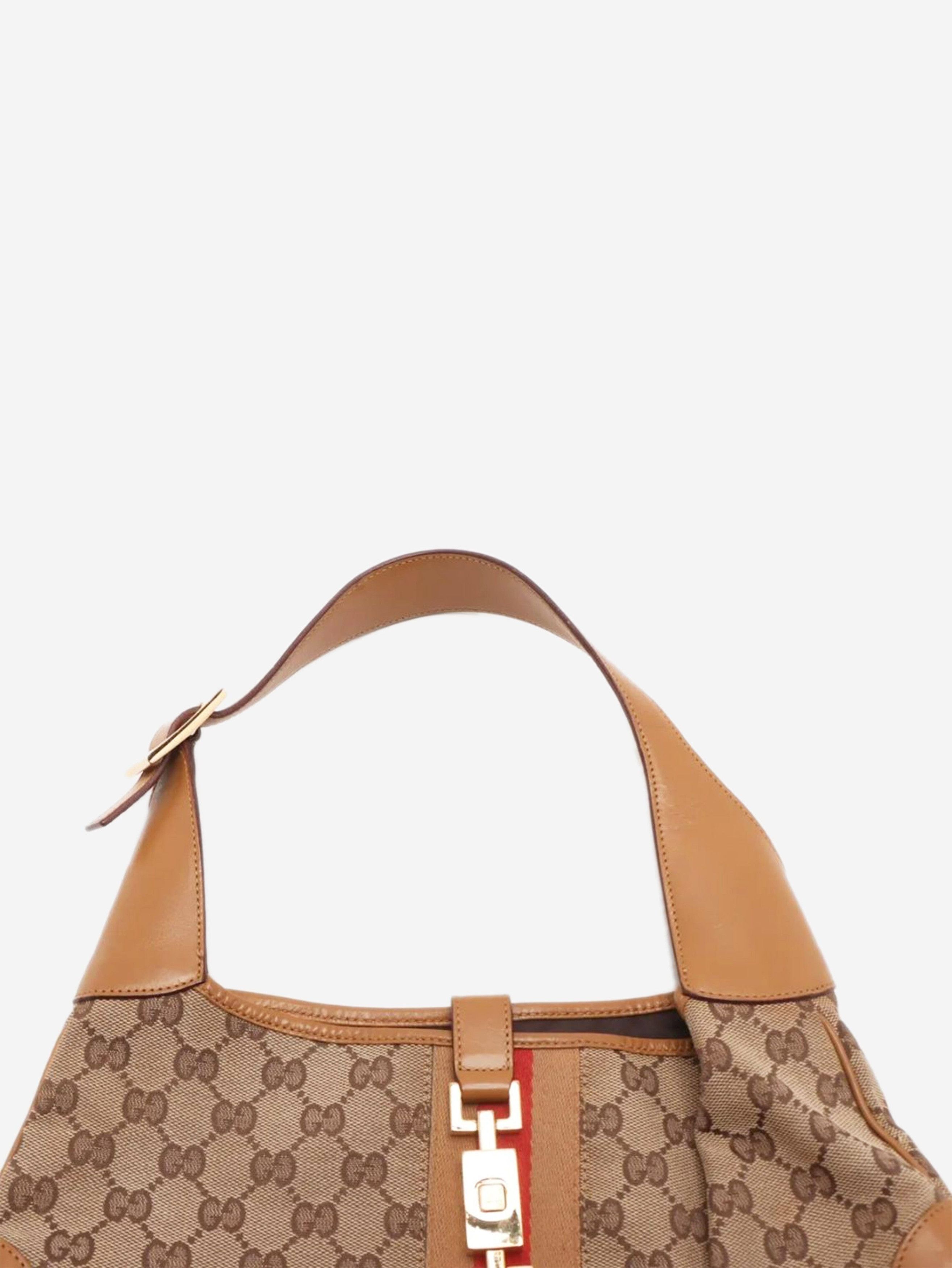 Gucci Brown GG canvas Jackie bag Size ONE SIZE - 6 Thumbnail