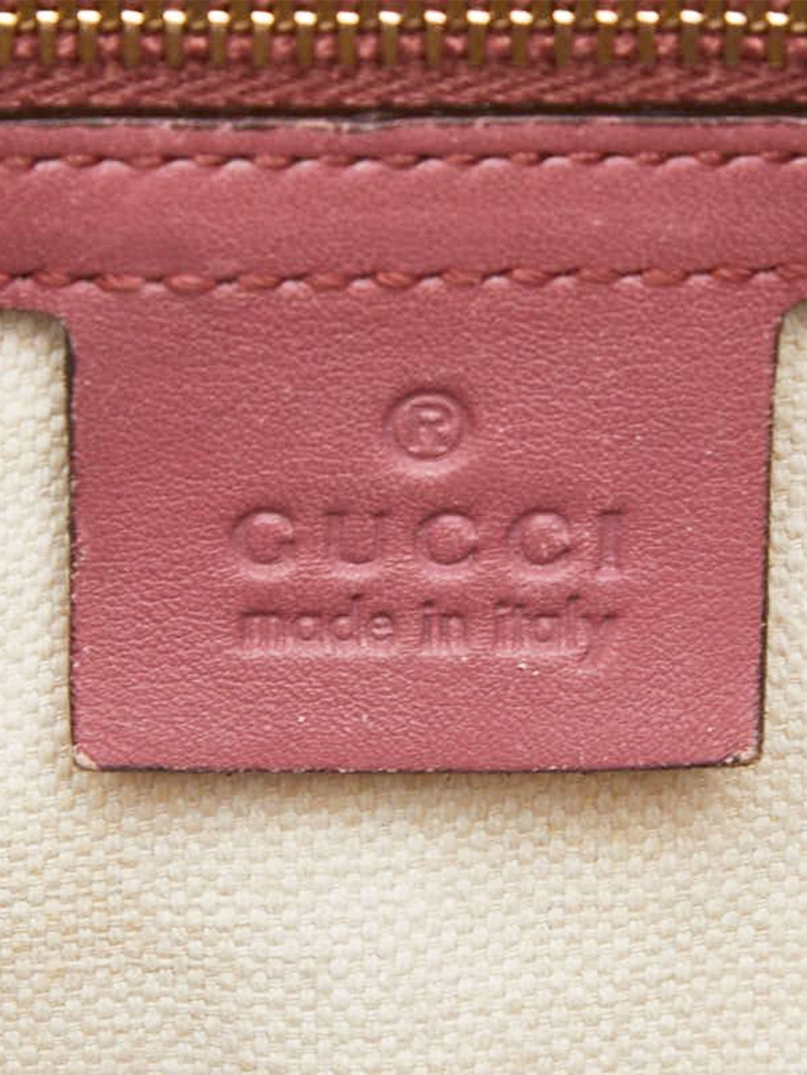 Gucci Dusty pink Micro ssima leather 2way Boston bag Size ONE SIZE - 10 Thumbnail