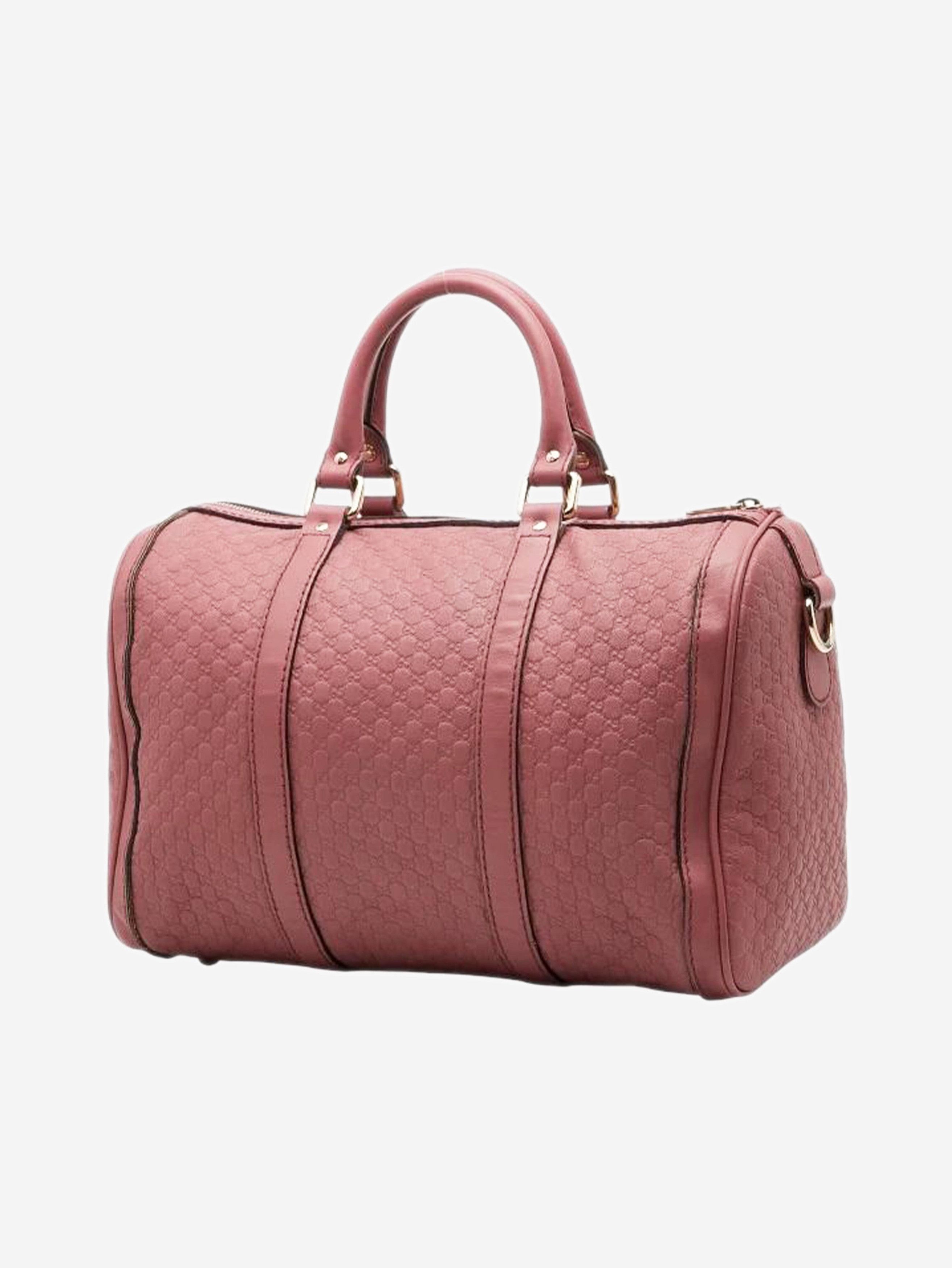 Gucci Dusty pink Micro ssima leather 2way Boston bag Size ONE SIZE - 2 Thumbnail