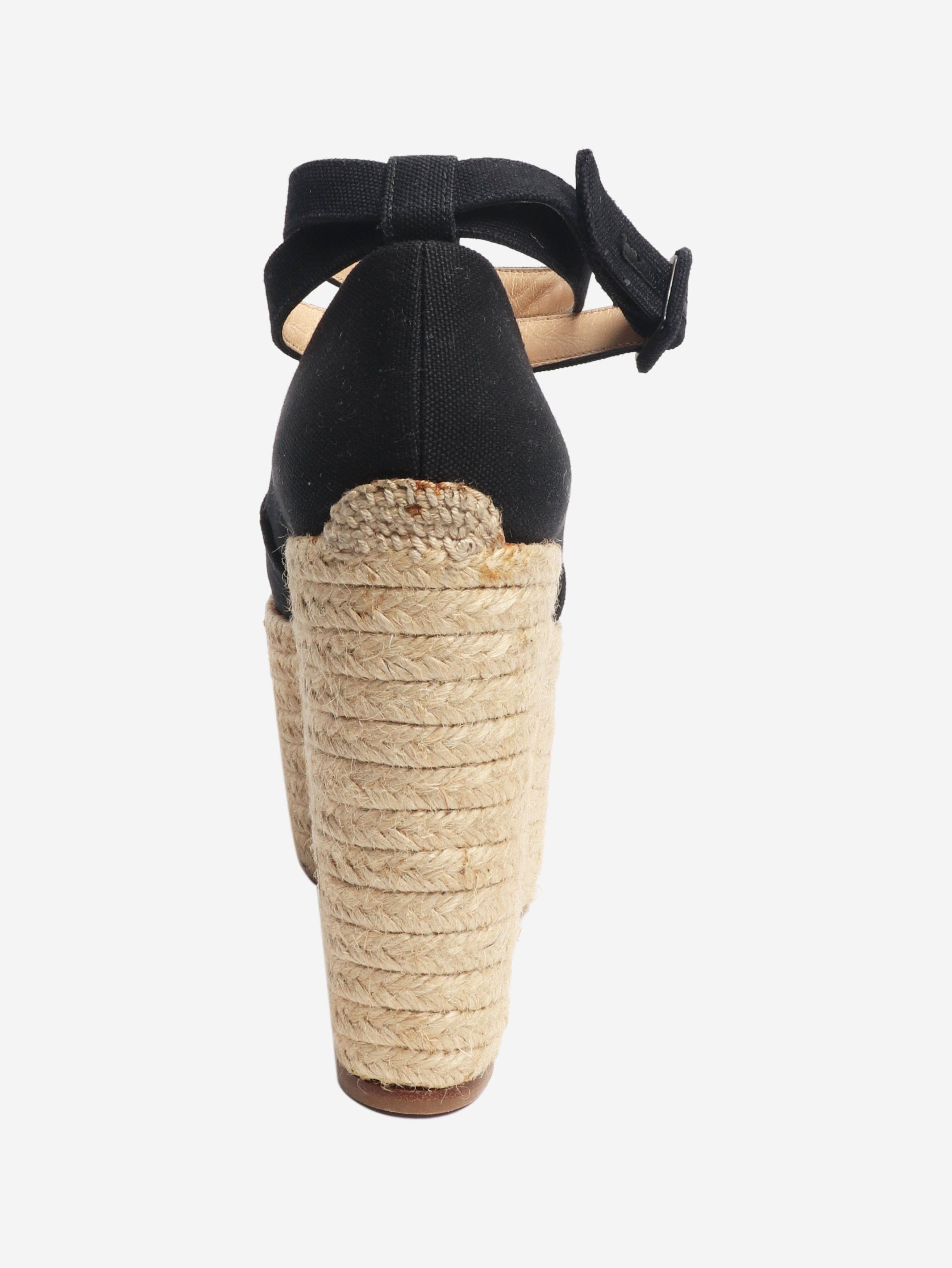 Christian Louboutin Dehia platform espadrille wedges - EU 39 Size US 8 / IT 38 - 3 Thumbnail