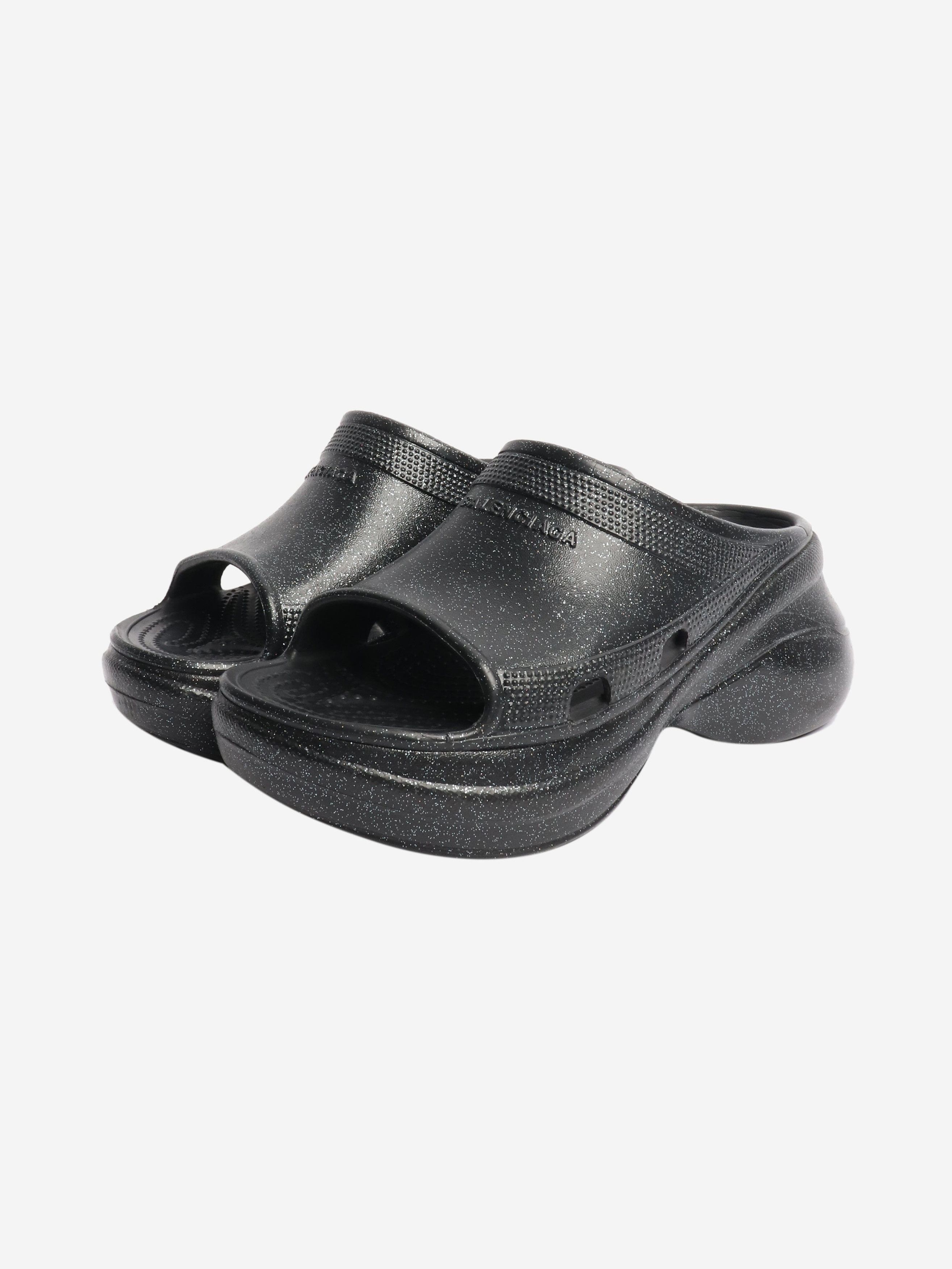Other Black sparkly platform slides - EU 37 Size US 6 / IT 36 - 2 Thumbnail