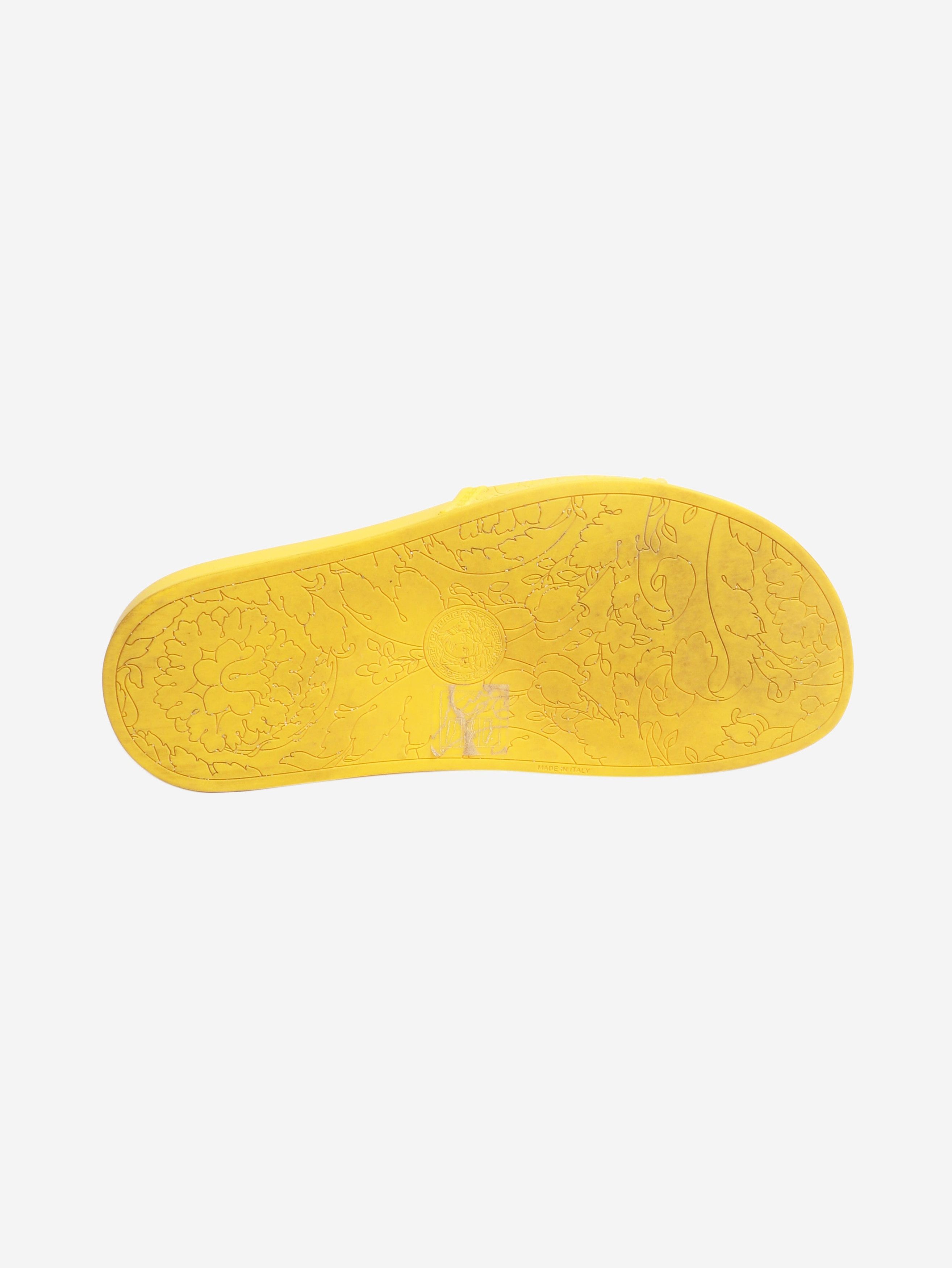 Versace Yellow Medusa pool slides - EU 38 Size US 7.5 / IT 37.5 - 6 Thumbnail