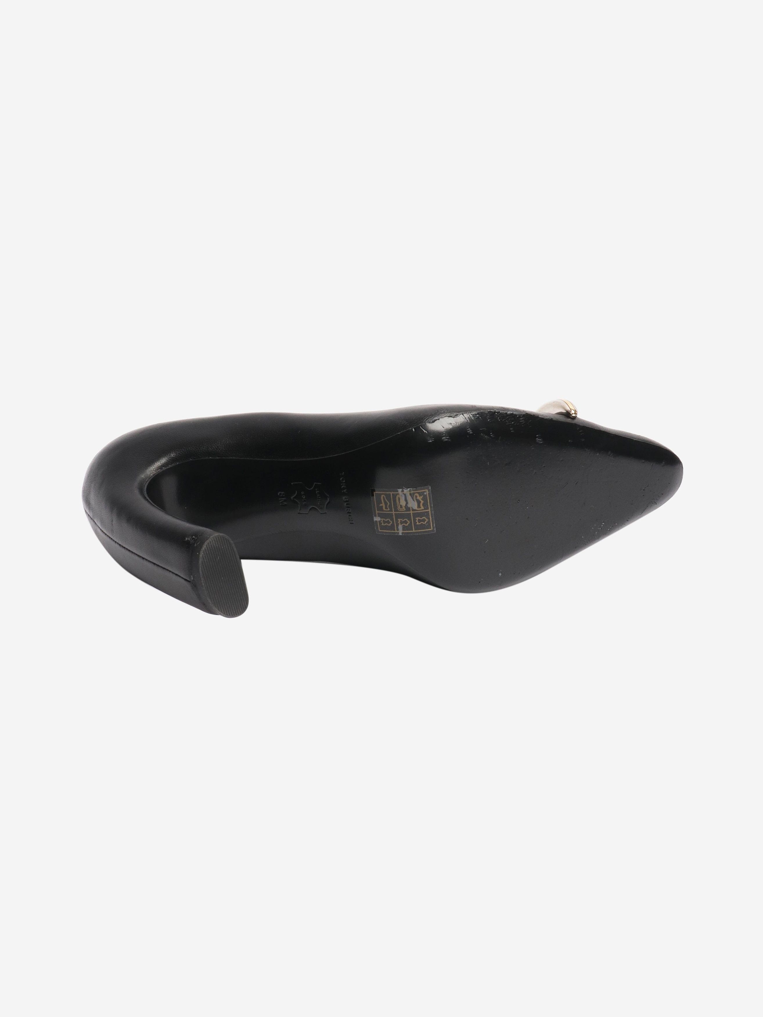 Other Black leather pierced pumps - EU 38.5 Size US 8 / IT 38 - 4 Thumbnail