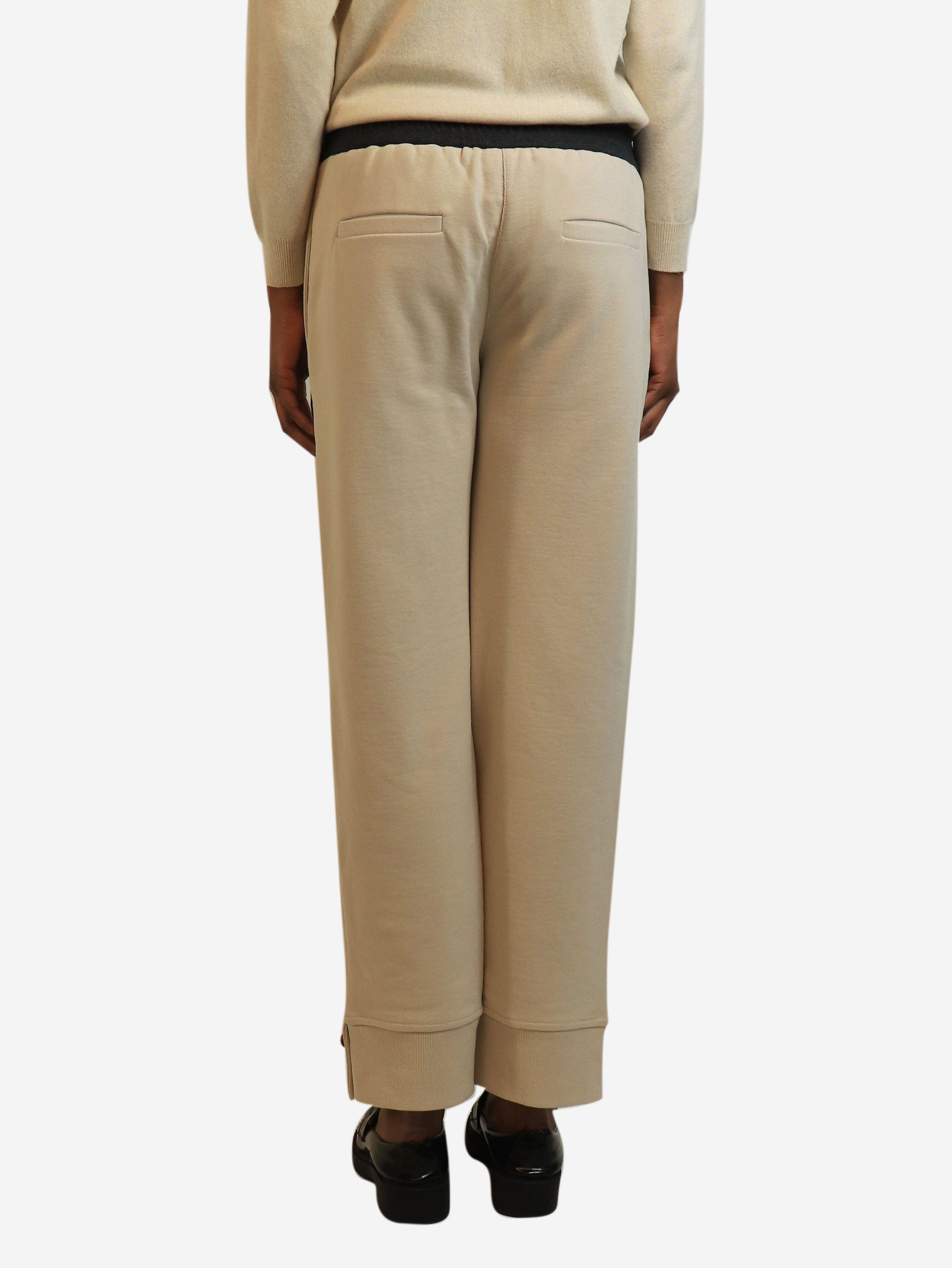 Other Neutral cuffed joggers - S Size 27" / US 4 / IT 40 - 3 Thumbnail