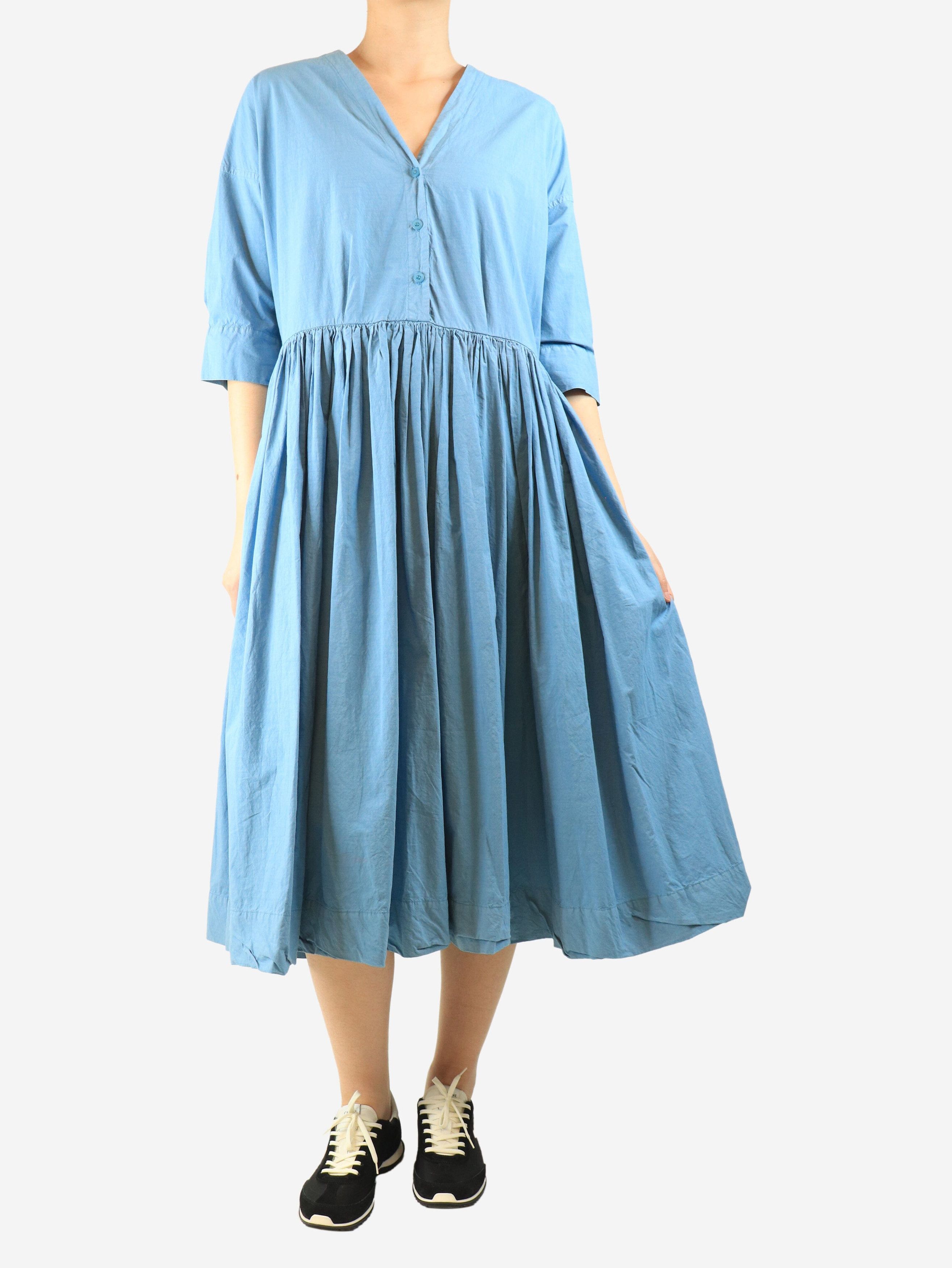 Other Blue taffcot sundress - M Size 30" / US 8 / IT 44 - 3 Thumbnail